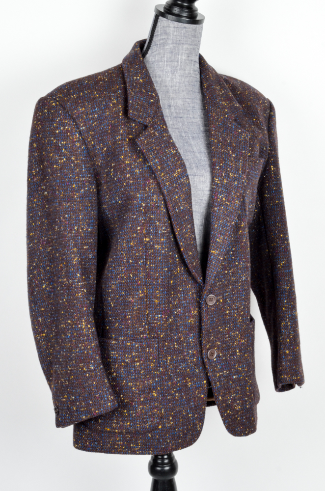 Kenzo Tweed Jacket and Diane von Furstenberg Purse