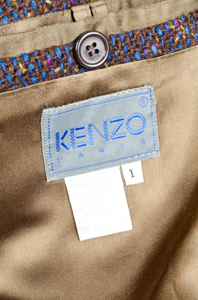 Kenzo Tweed Jacket and Diane von Furstenberg Purse
