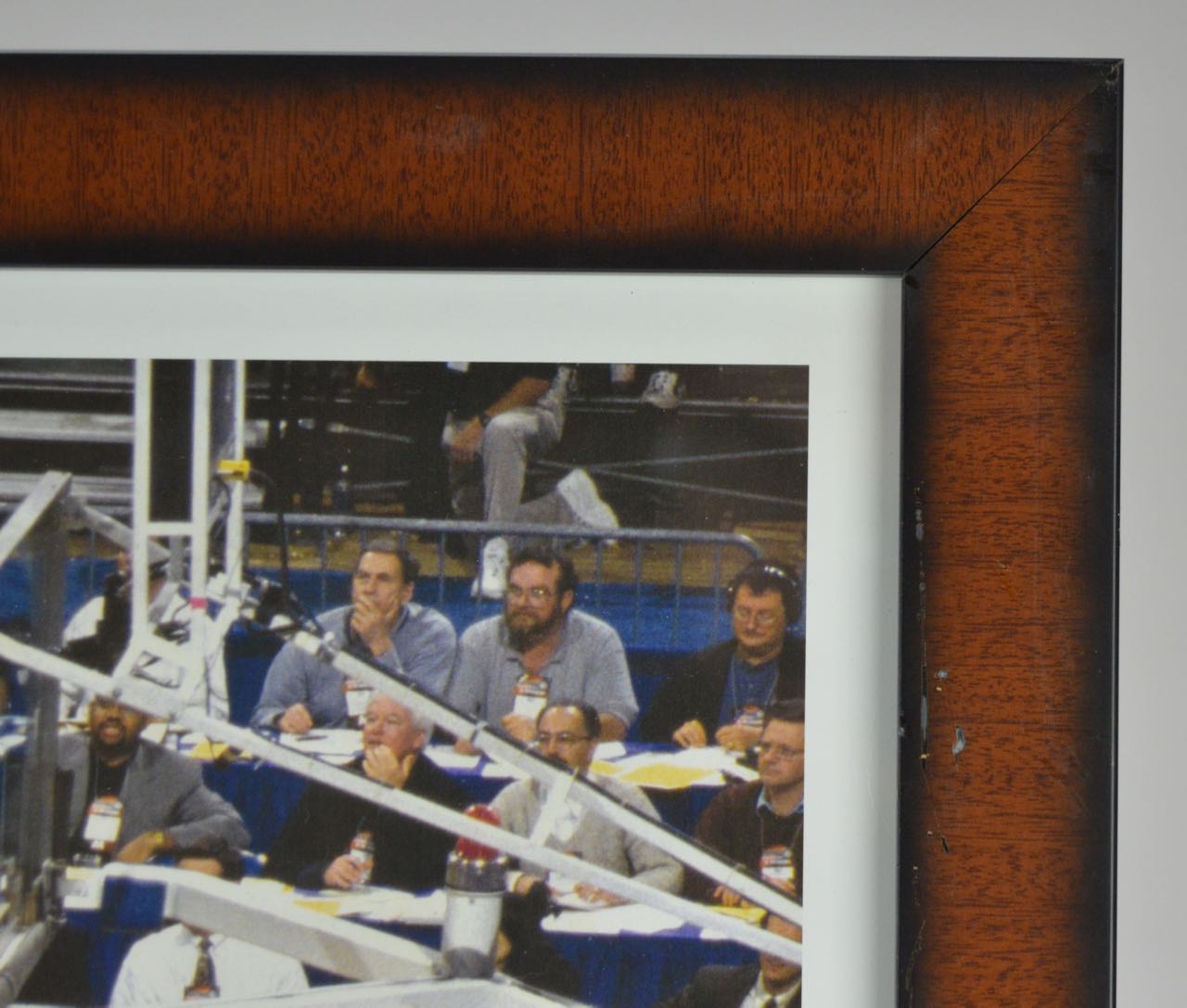 Framed Poster "Shot Heard Across the Bluegrass-Final Score: Kentucky 86 Duke 84/Cameron Mills' 3-Pointer puts Kentucky ahead 80-79 and propels the Wildcats to become 1998 National Champions" Autographed by Cameron MIlls with COA