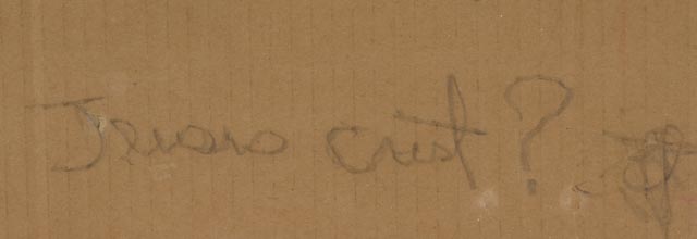 Two Ronald English Original Cubist Portrait Drawings