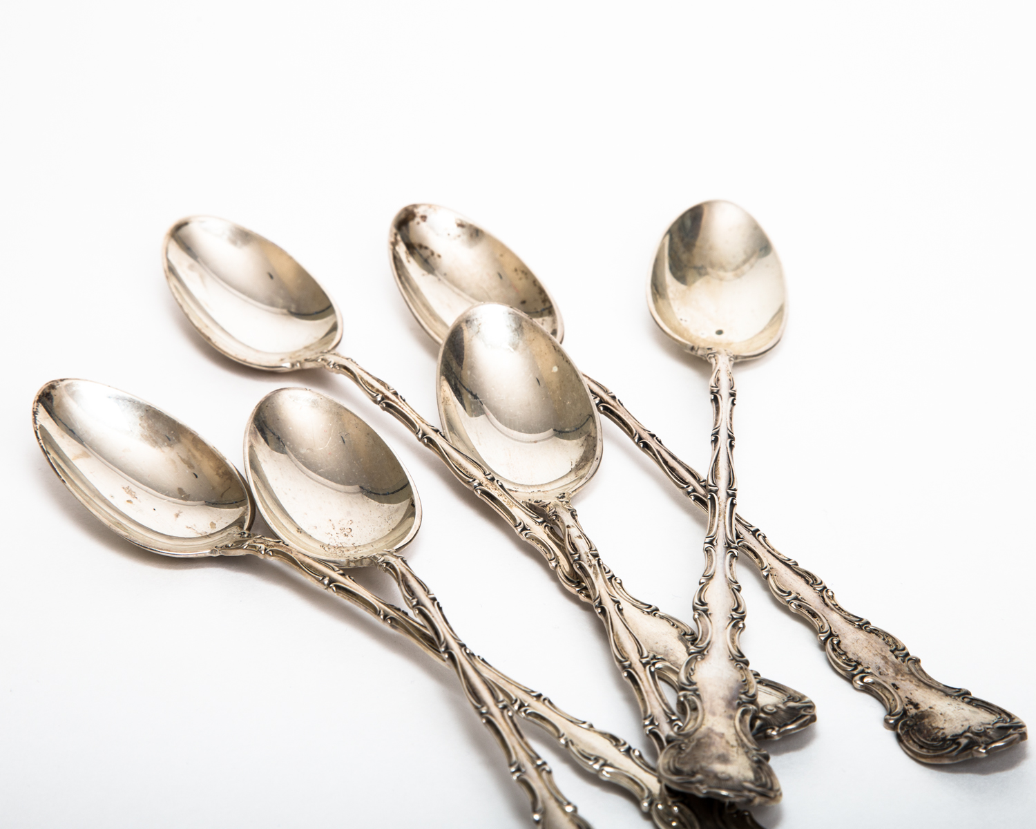 Gorham Sterling Silver "Strasbourg" Iced Tea Spoons
