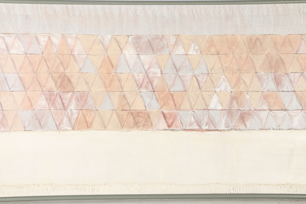 Pepin Signed Original Acrylic Painting "Triangulatium"