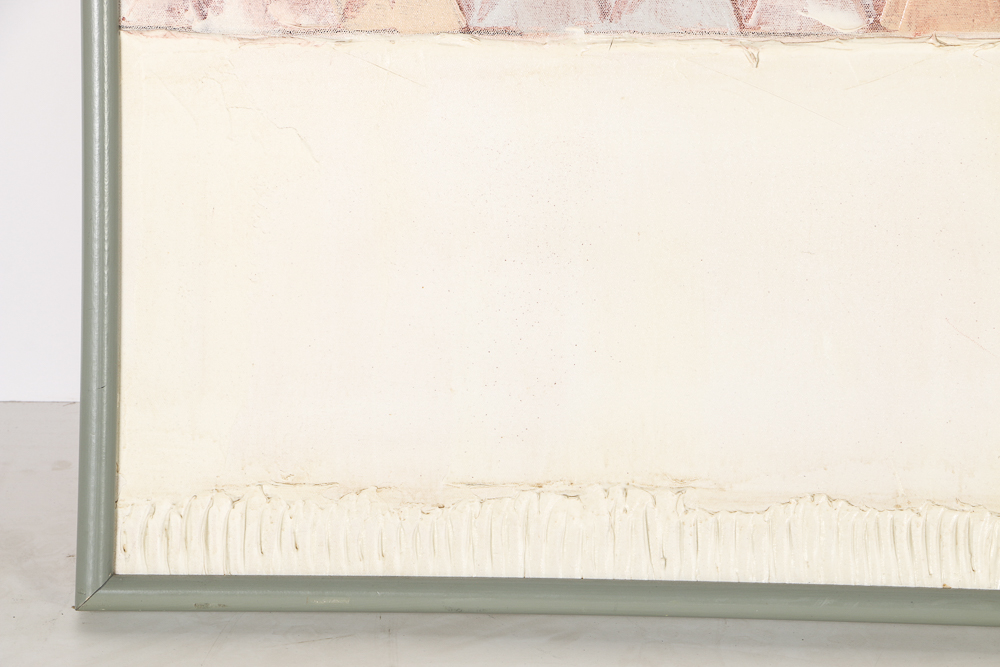 Pepin Signed Original Acrylic Painting "Triangulatium"