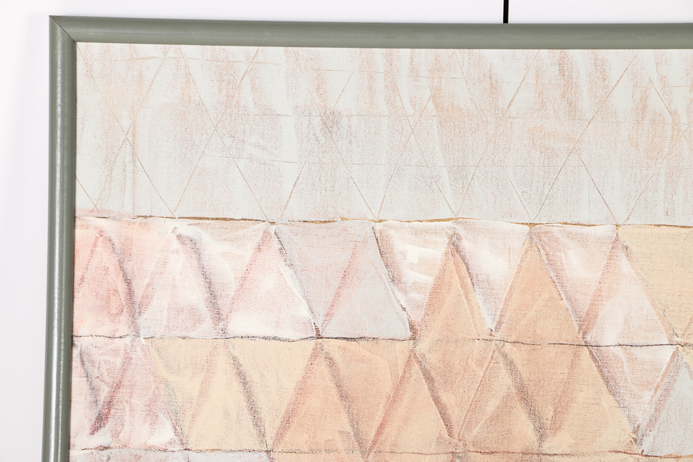 Pepin Signed Original Acrylic Painting "Triangulatium"