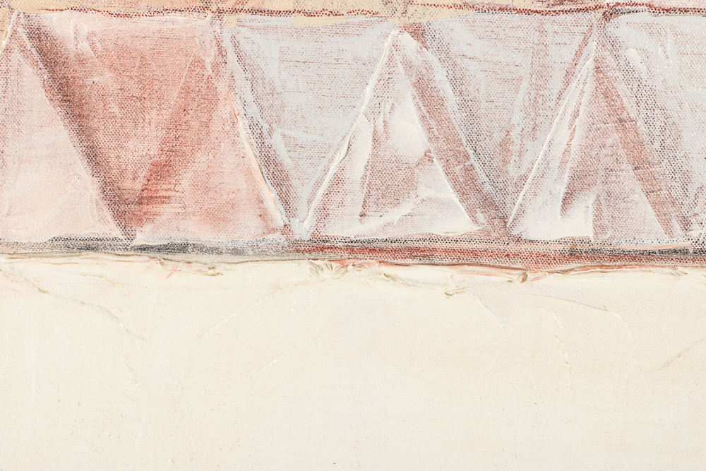 Pepin Signed Original Acrylic Painting "Triangulatium"