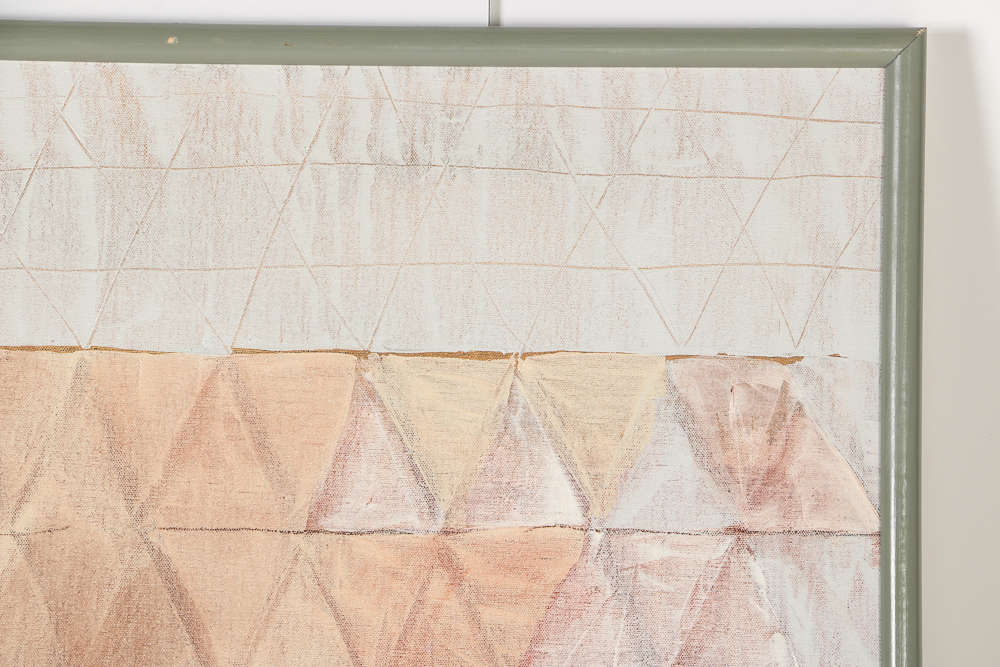 Pepin Signed Original Acrylic Painting "Triangulatium"