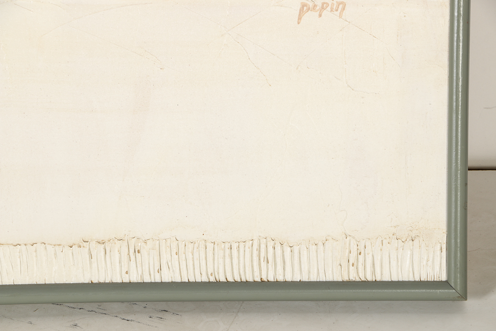 Pepin Signed Original Acrylic Painting "Triangulatium"