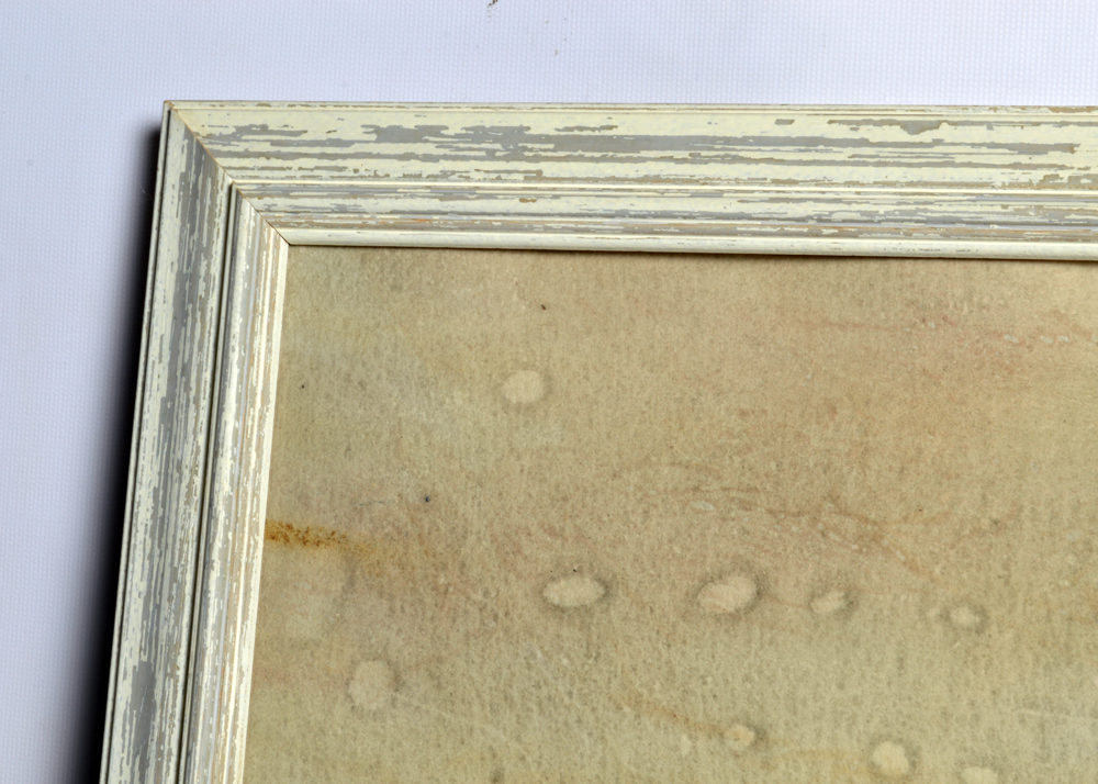 Peggy Brown Indiana Artist Signed Original Non-Objective Watercolor Painting