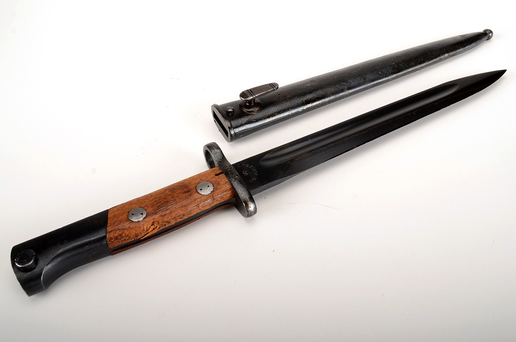 Three Vintage Military Bayonets