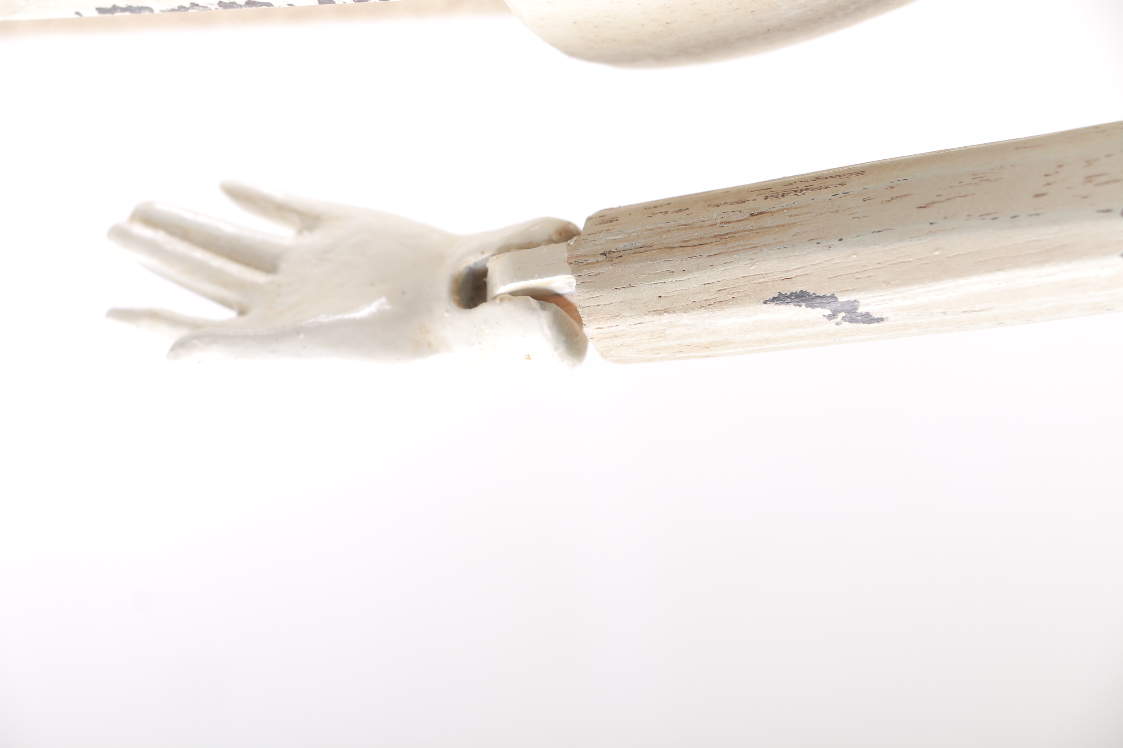 Ceramic and Wooden Mannequin