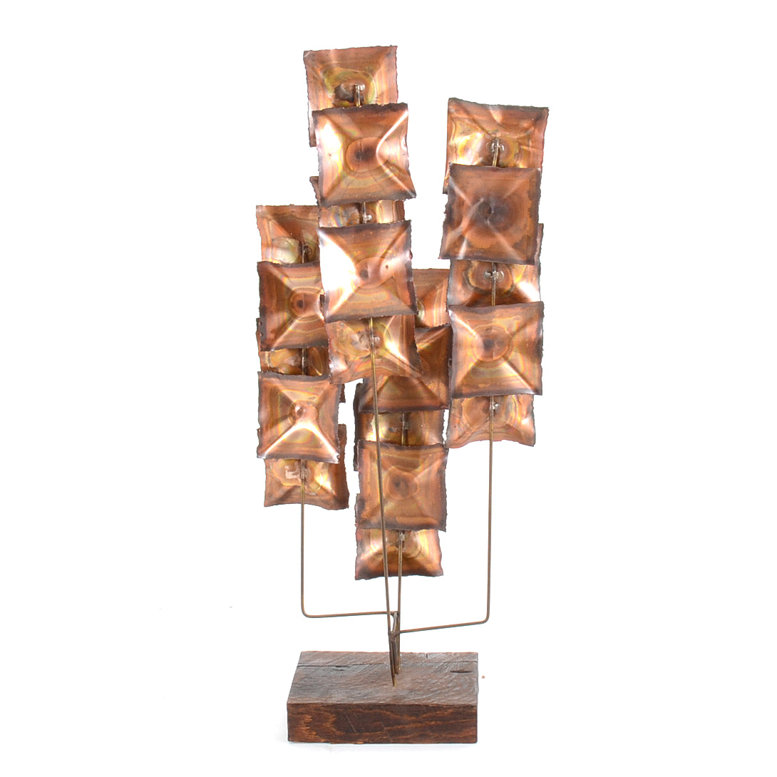 Vintage Copper Sculpture
