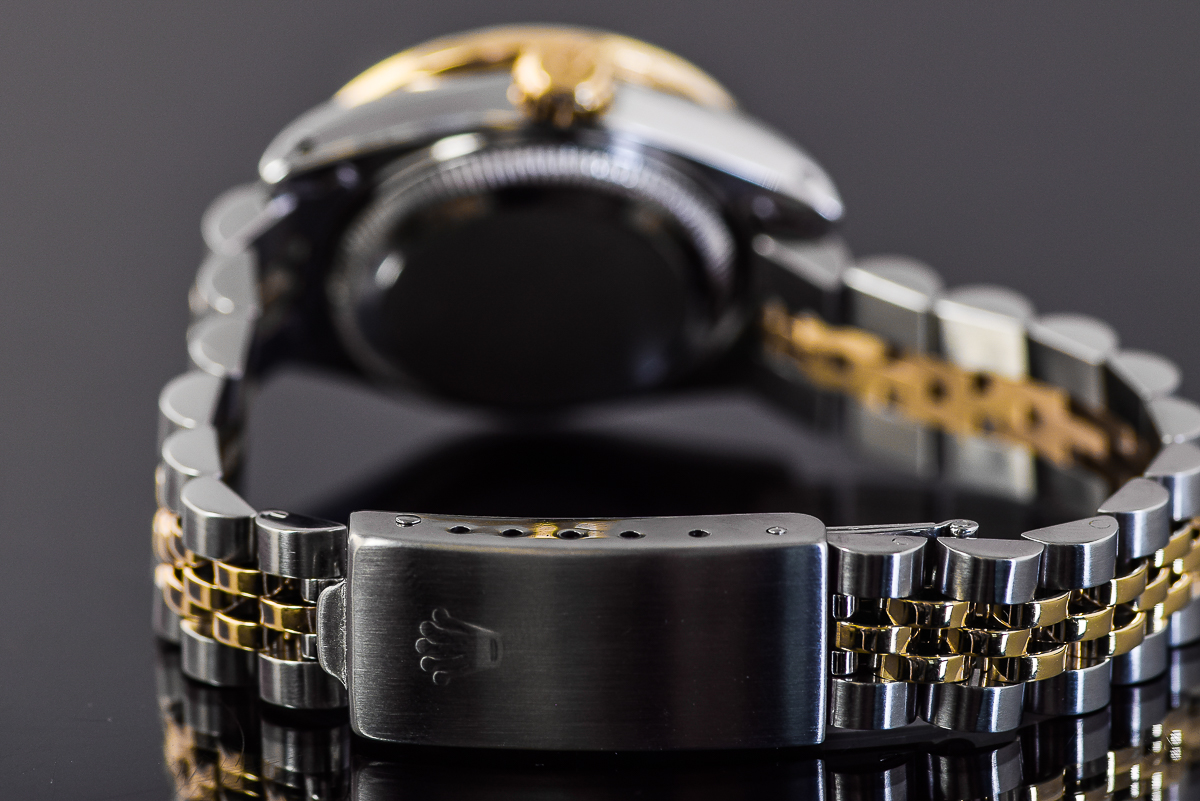 Rolex Datejust Two-Tone 18K Yellow Gold and Diamond Women's Watch