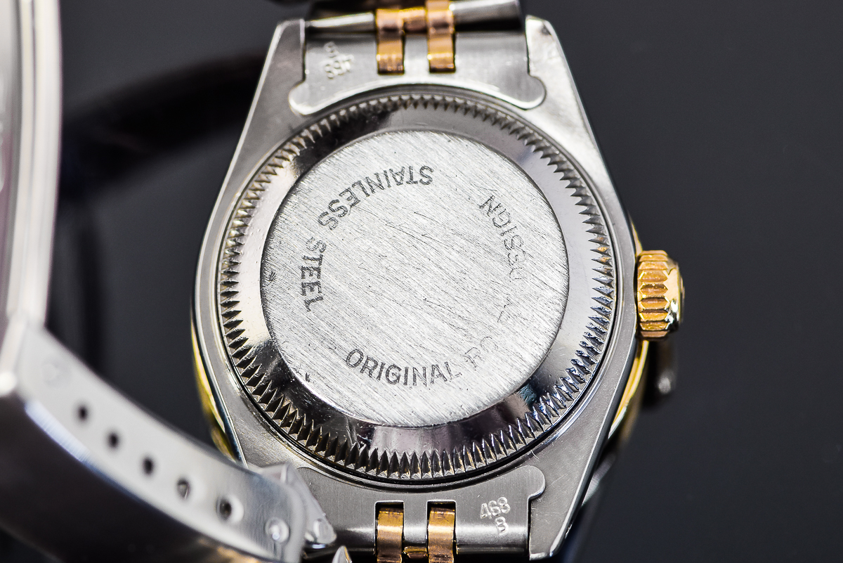 Rolex Datejust Two-Tone 18K Yellow Gold and Diamond Women's Watch