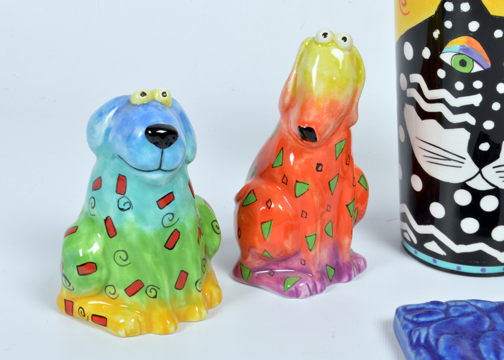 Ceramic Décor, Including Laurel Burch