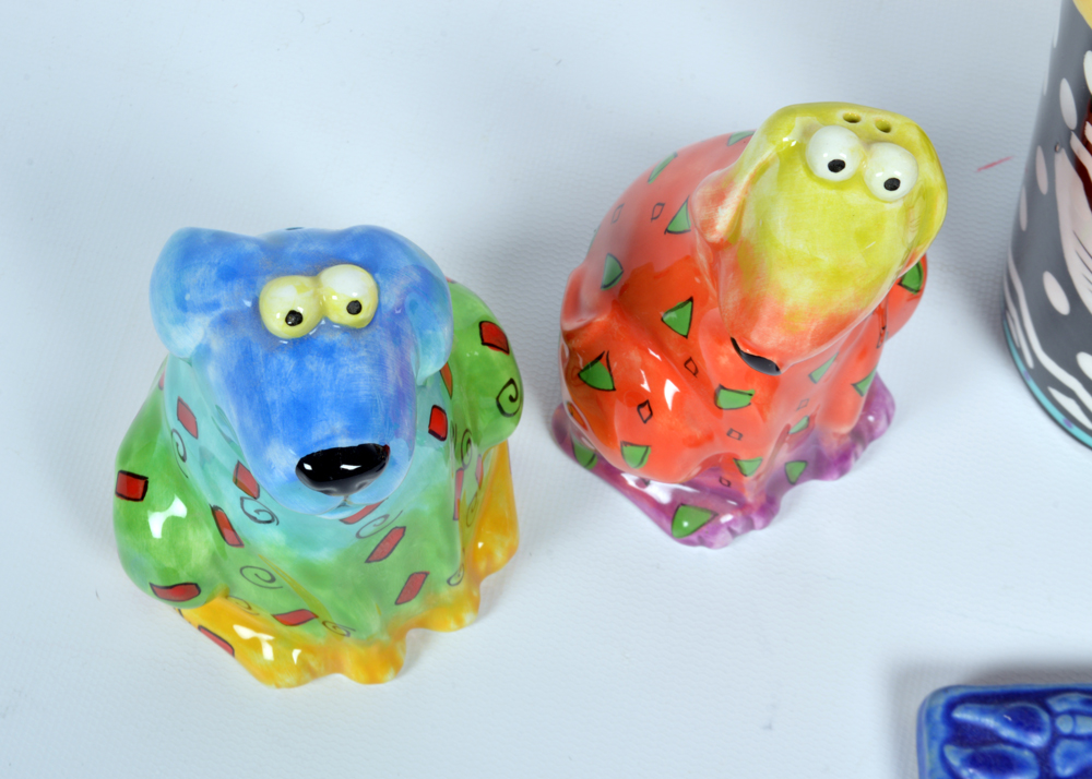 Ceramic Décor, Including Laurel Burch