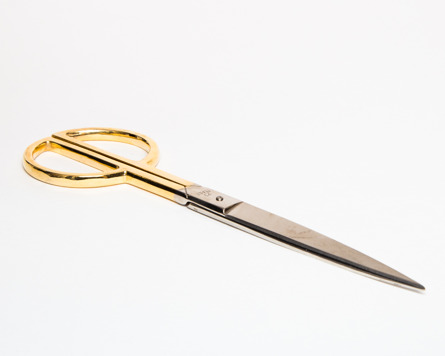 Vintage Crystal Cocktail Shaker and Gold-tone Serving Pieces