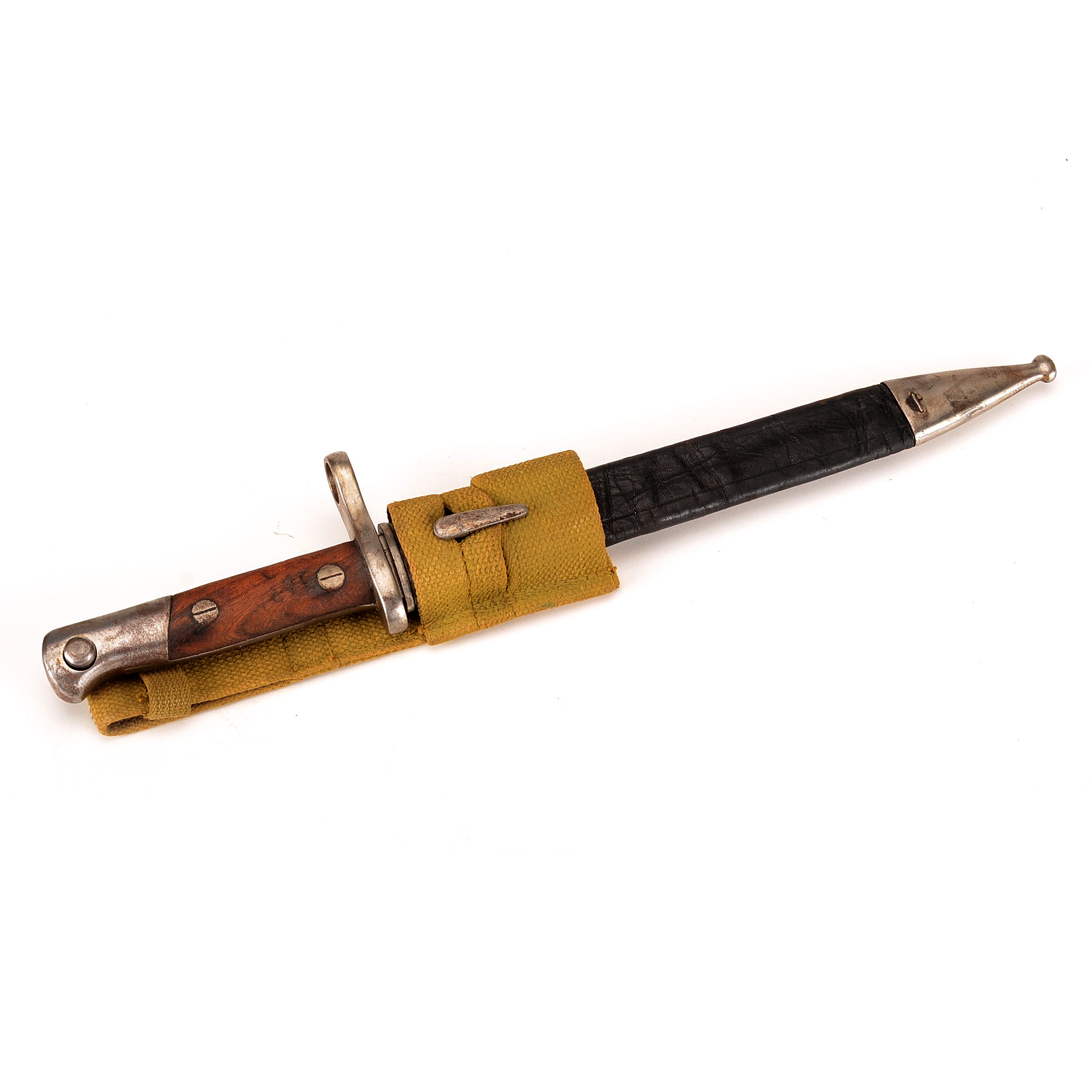 German WWII-Era K98 Knife Bayonet with Sheath