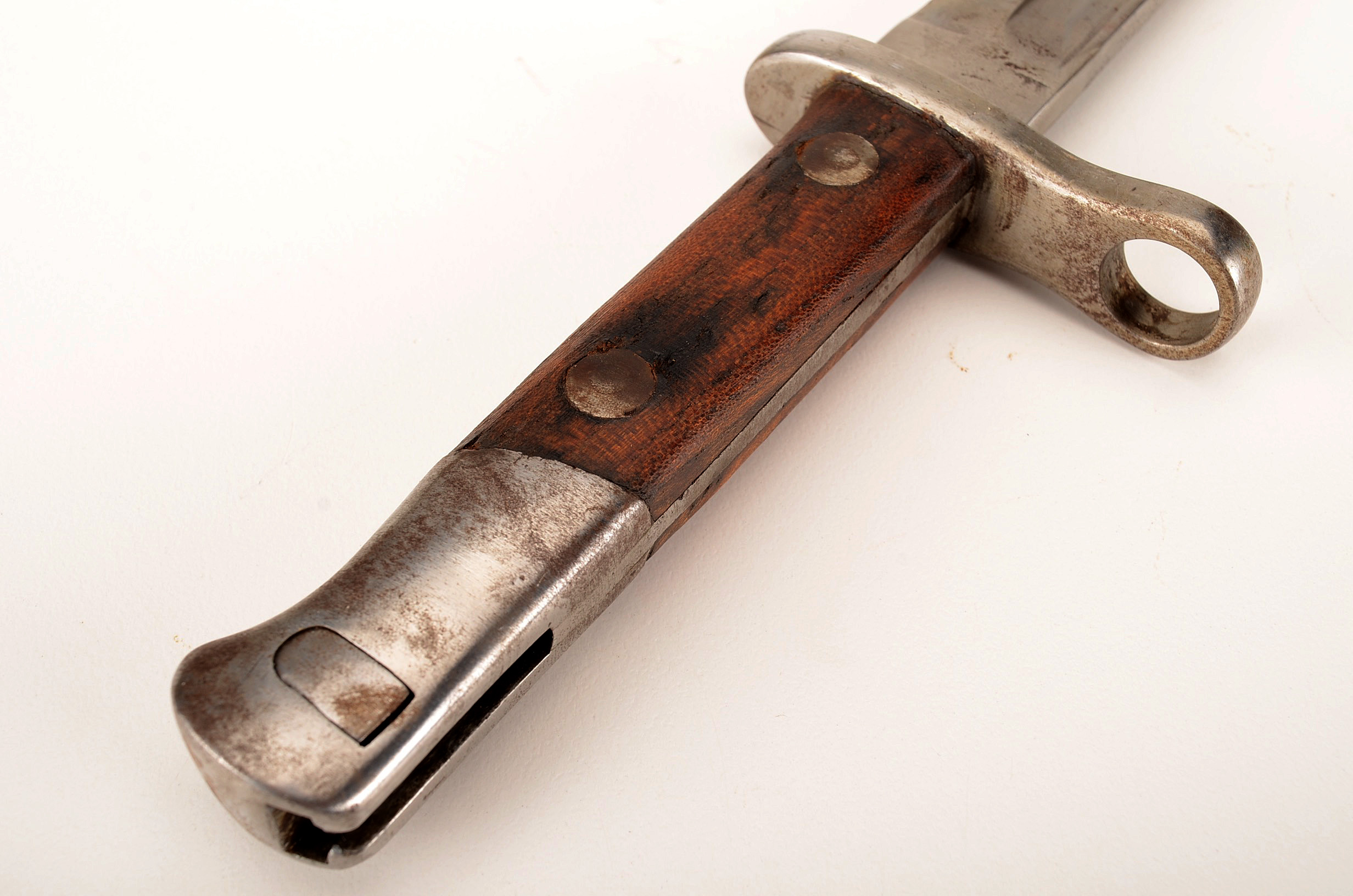 German WWII-Era K98 Knife Bayonet with Sheath