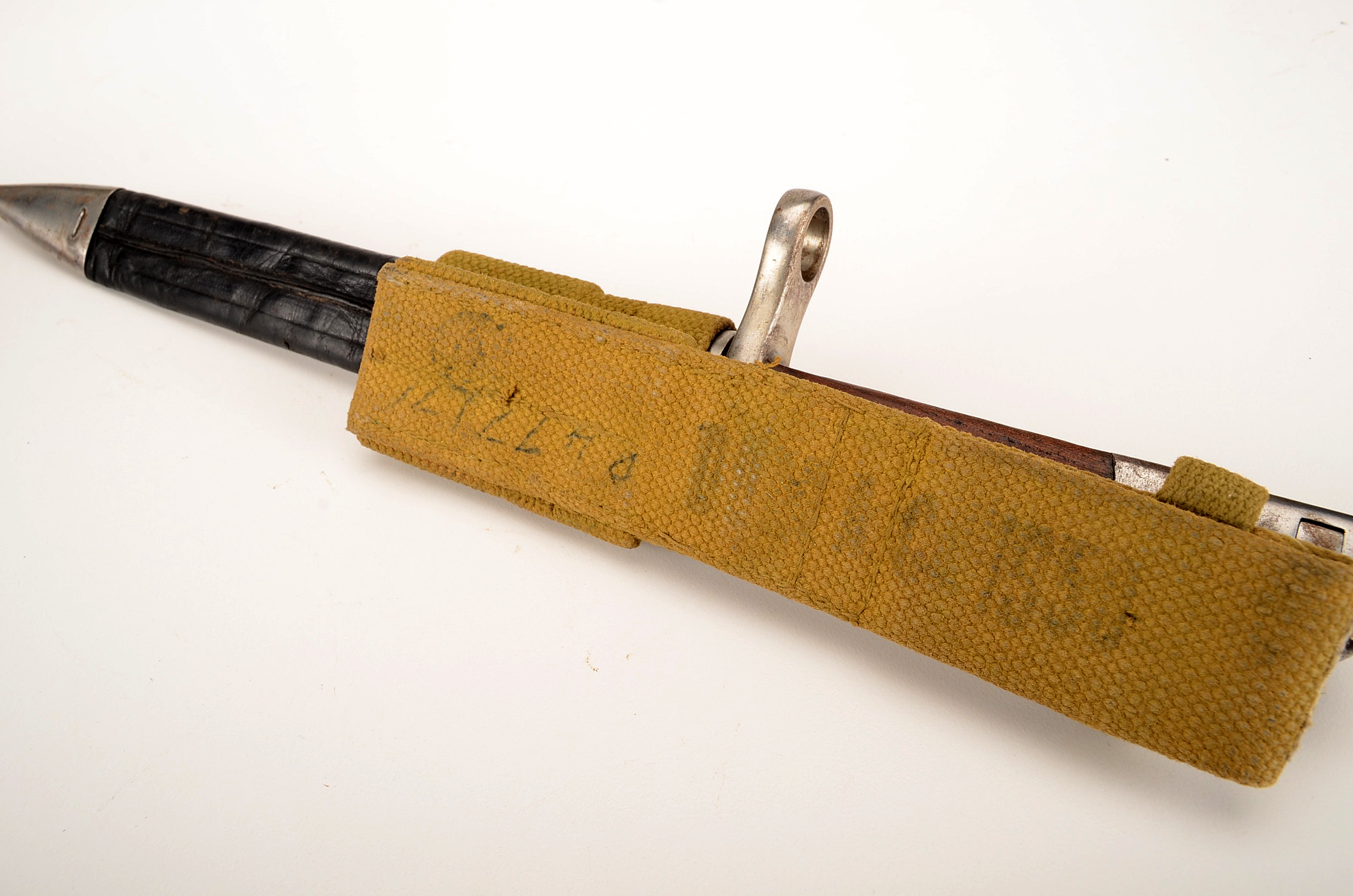 German WWII-Era K98 Knife Bayonet with Sheath