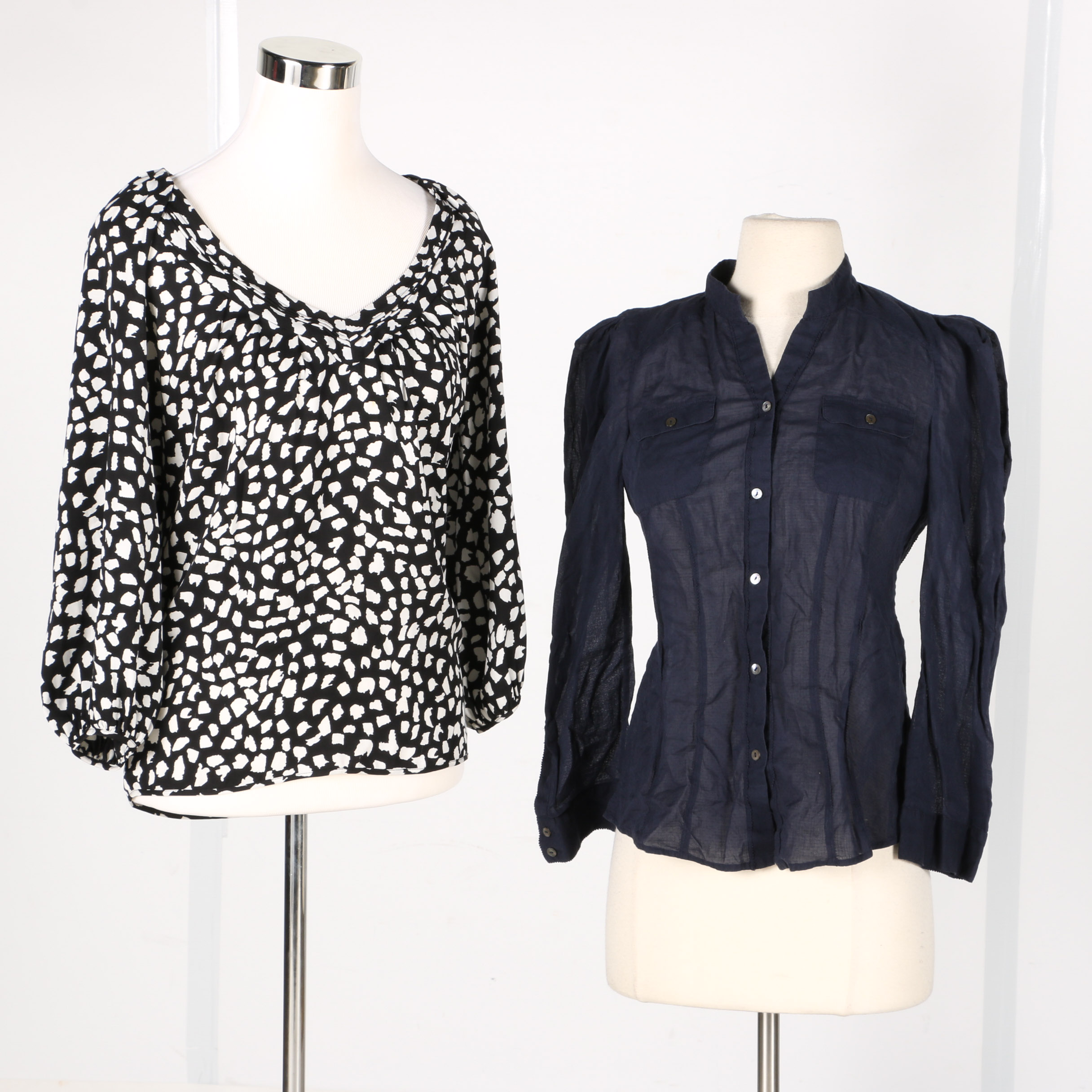 Two Women's Tops from Diane von Furstenberg