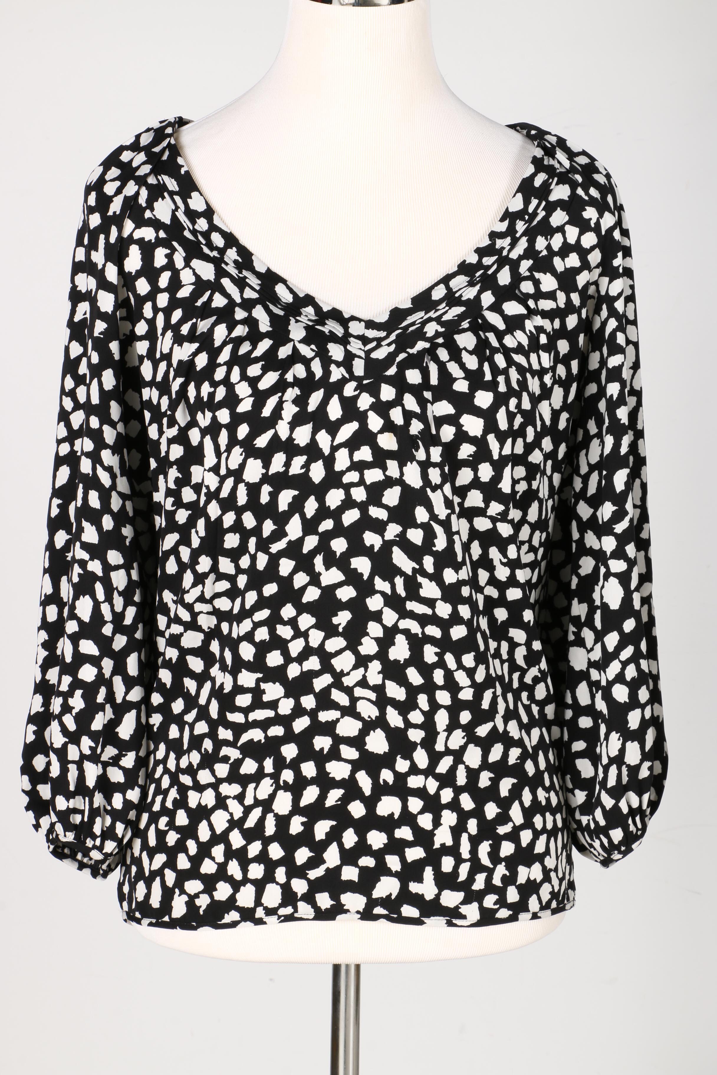 Two Women's Tops from Diane von Furstenberg