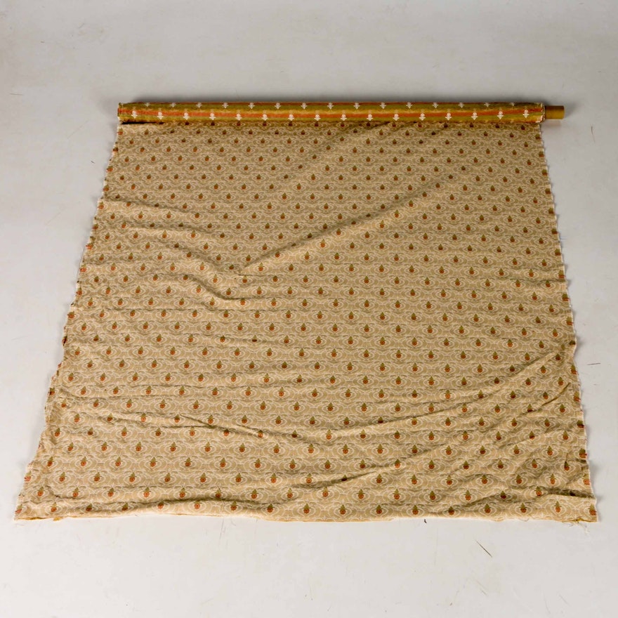 Cotton Chenille Brocade Fabric