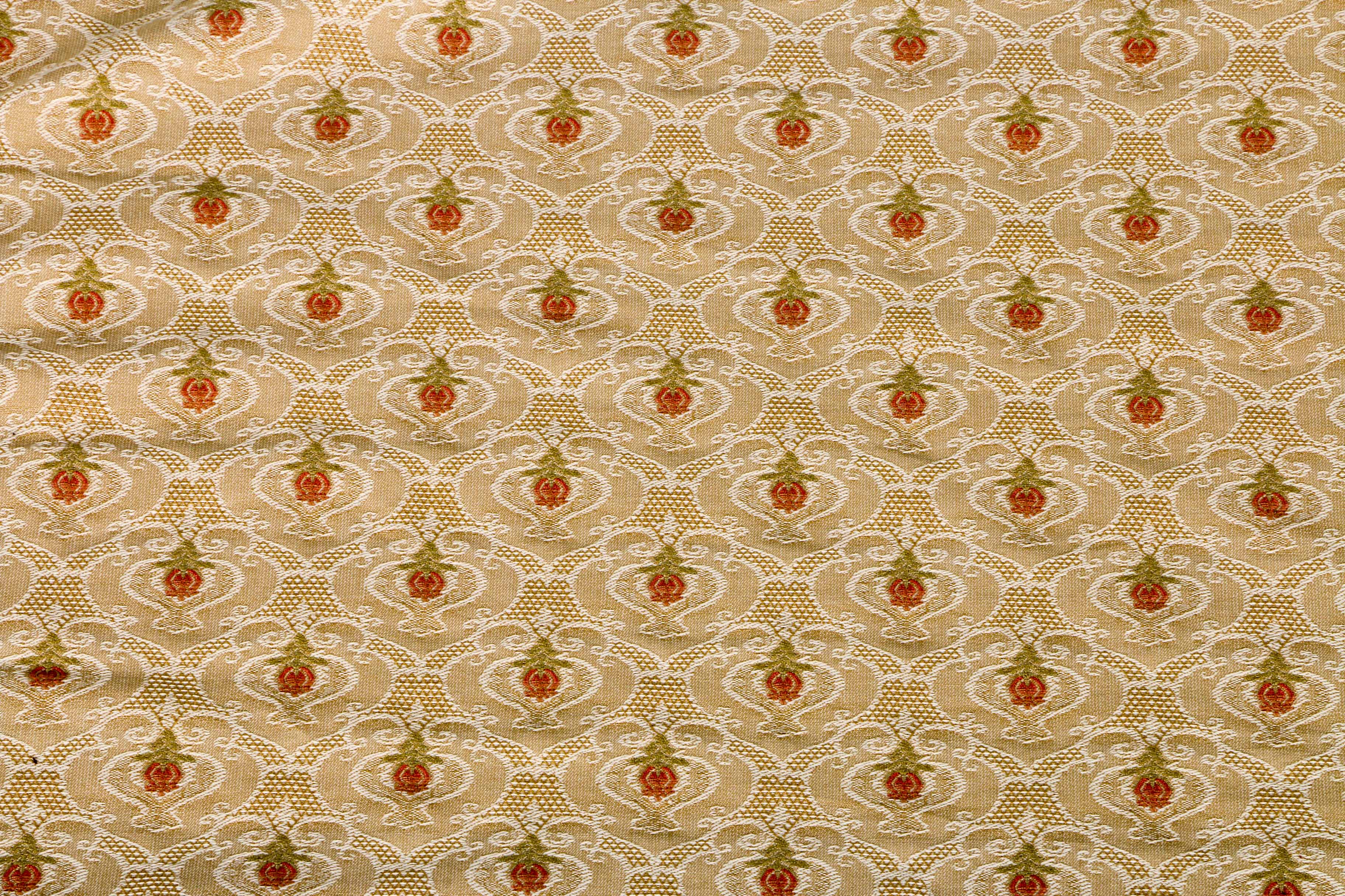 Cotton Chenille Brocade Fabric