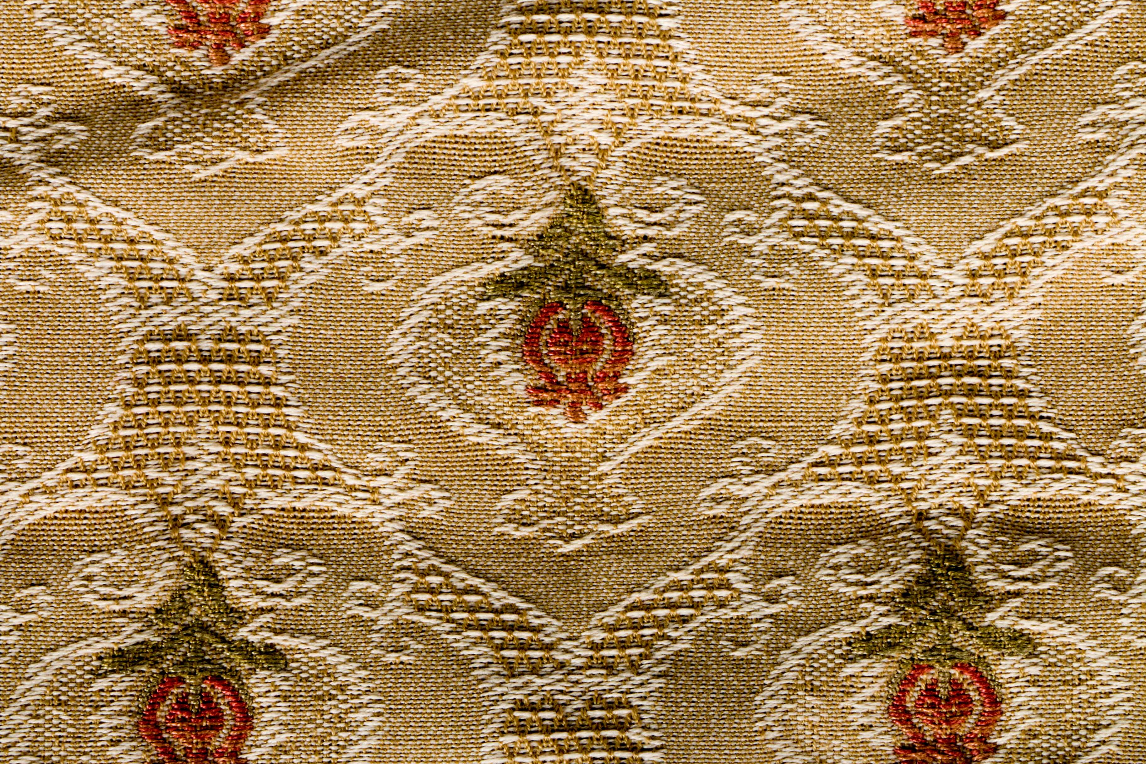 Cotton Chenille Brocade Fabric