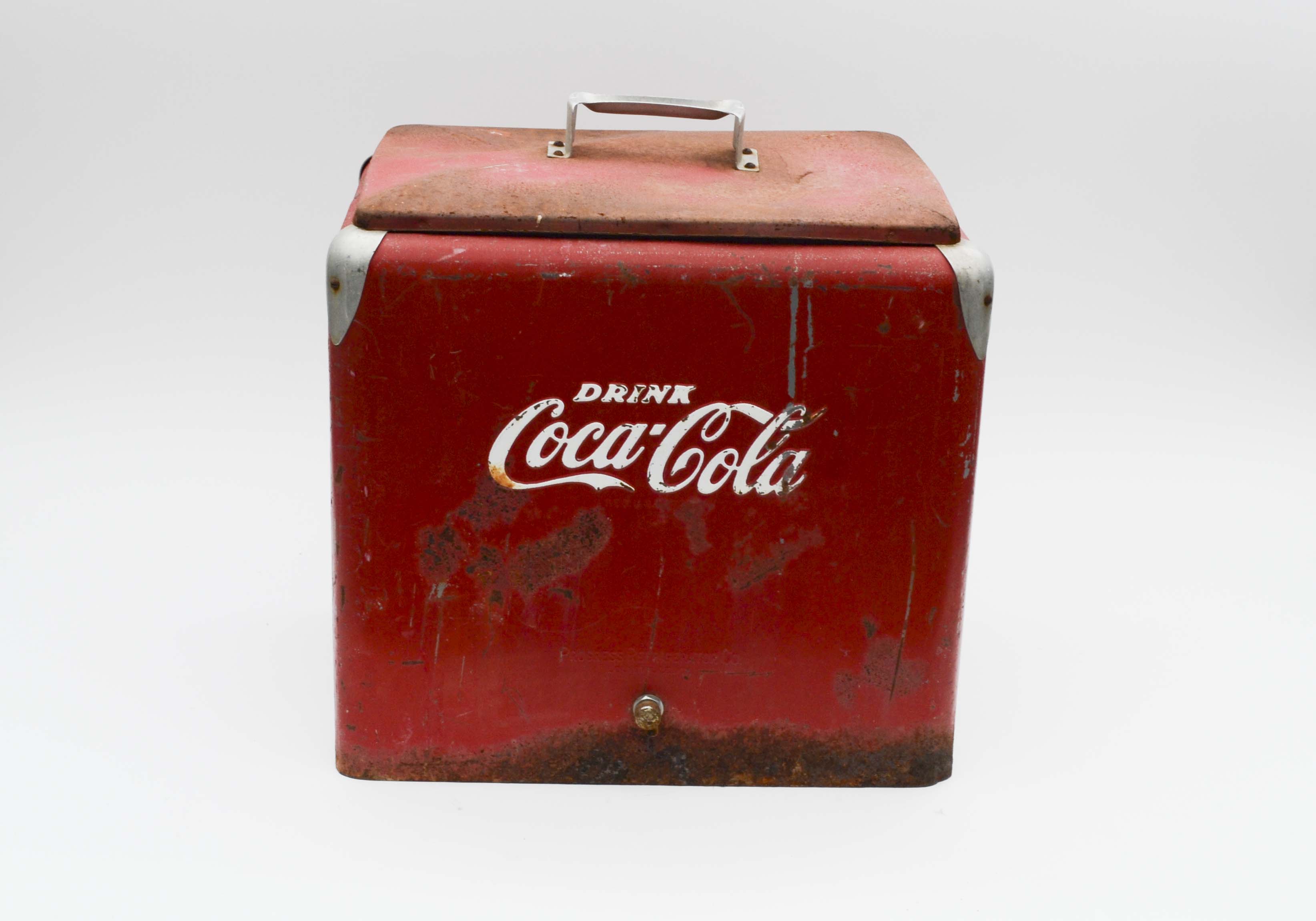 Coca-Cola Metal Cooler