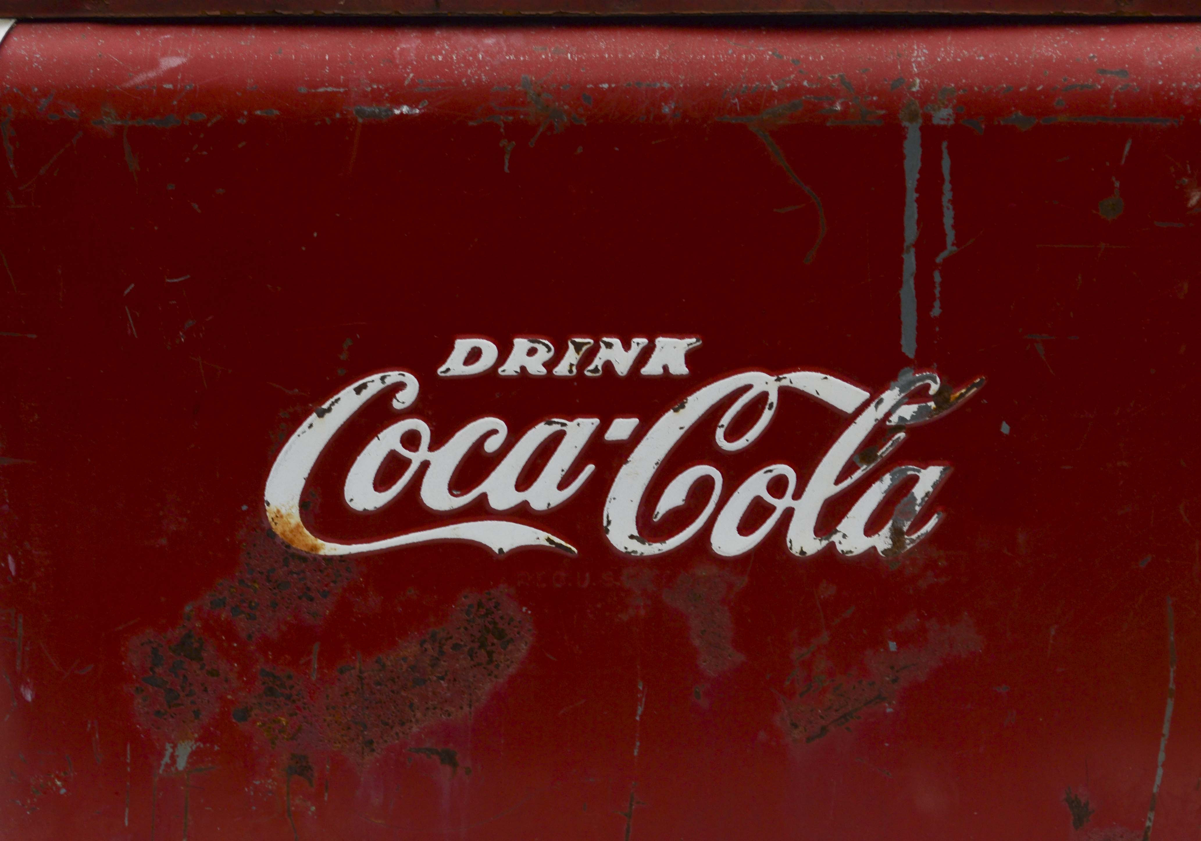 Coca-Cola Metal Cooler