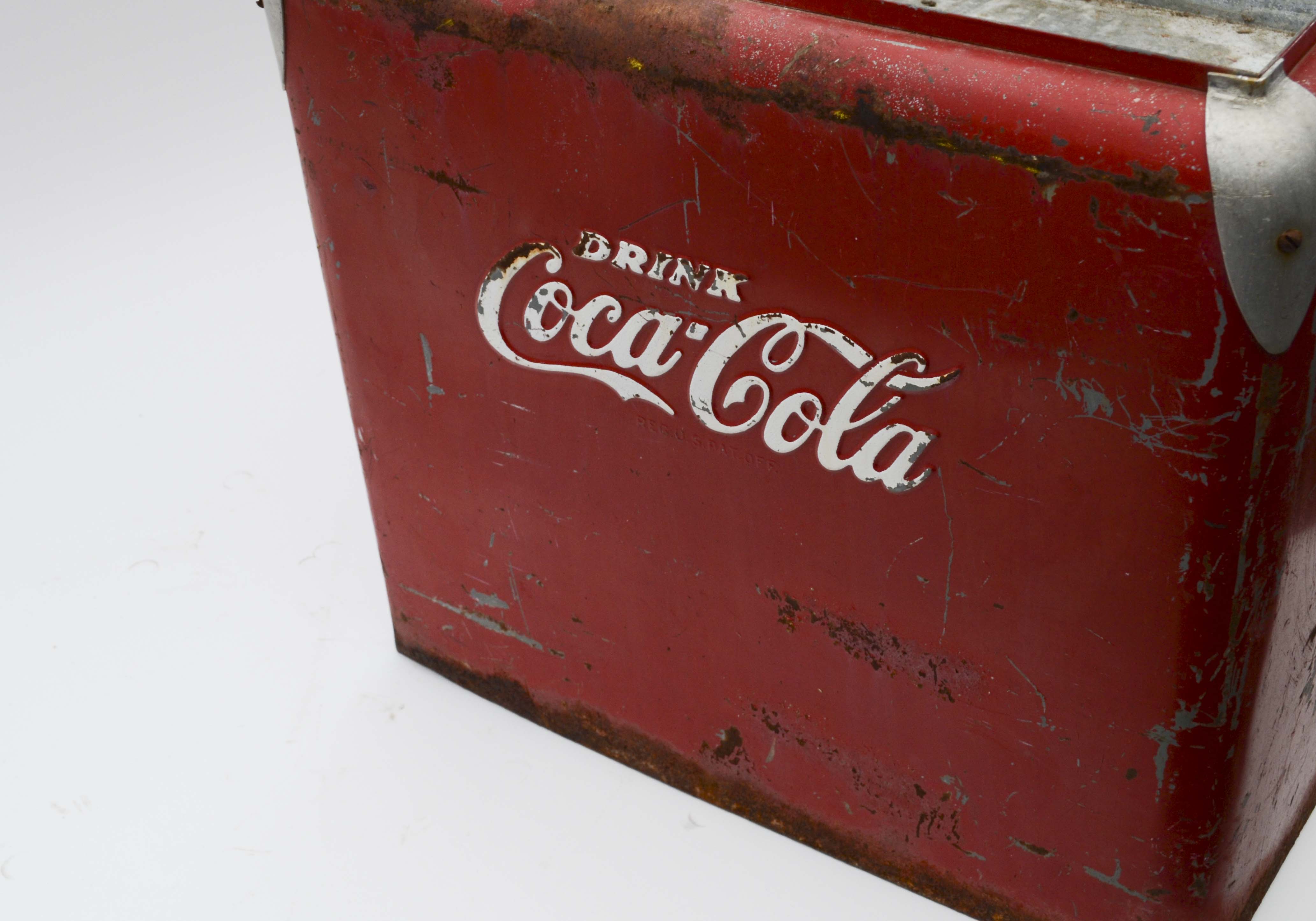 Coca-Cola Metal Cooler