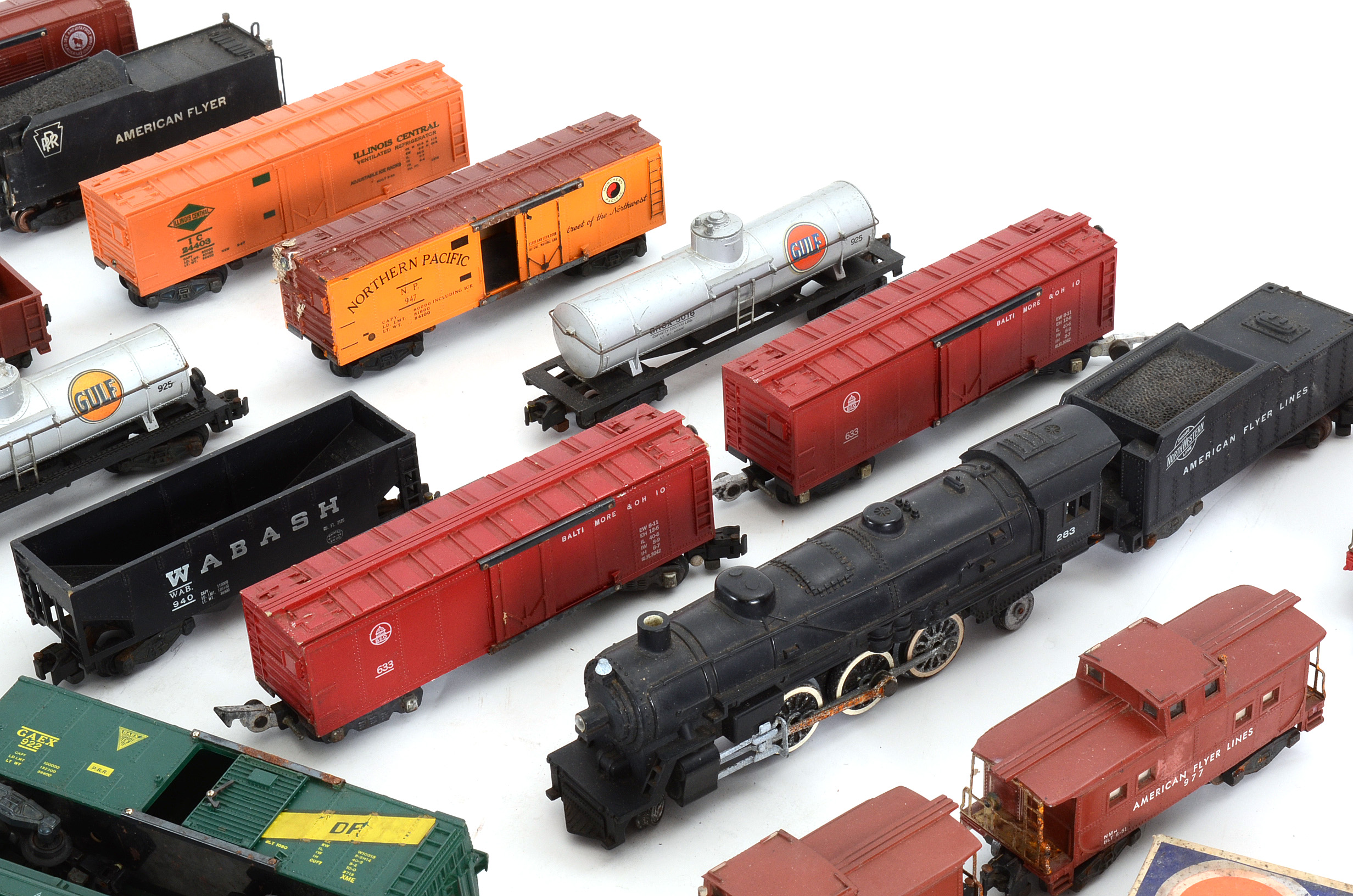 Collection of Vintage American Flyer Trains