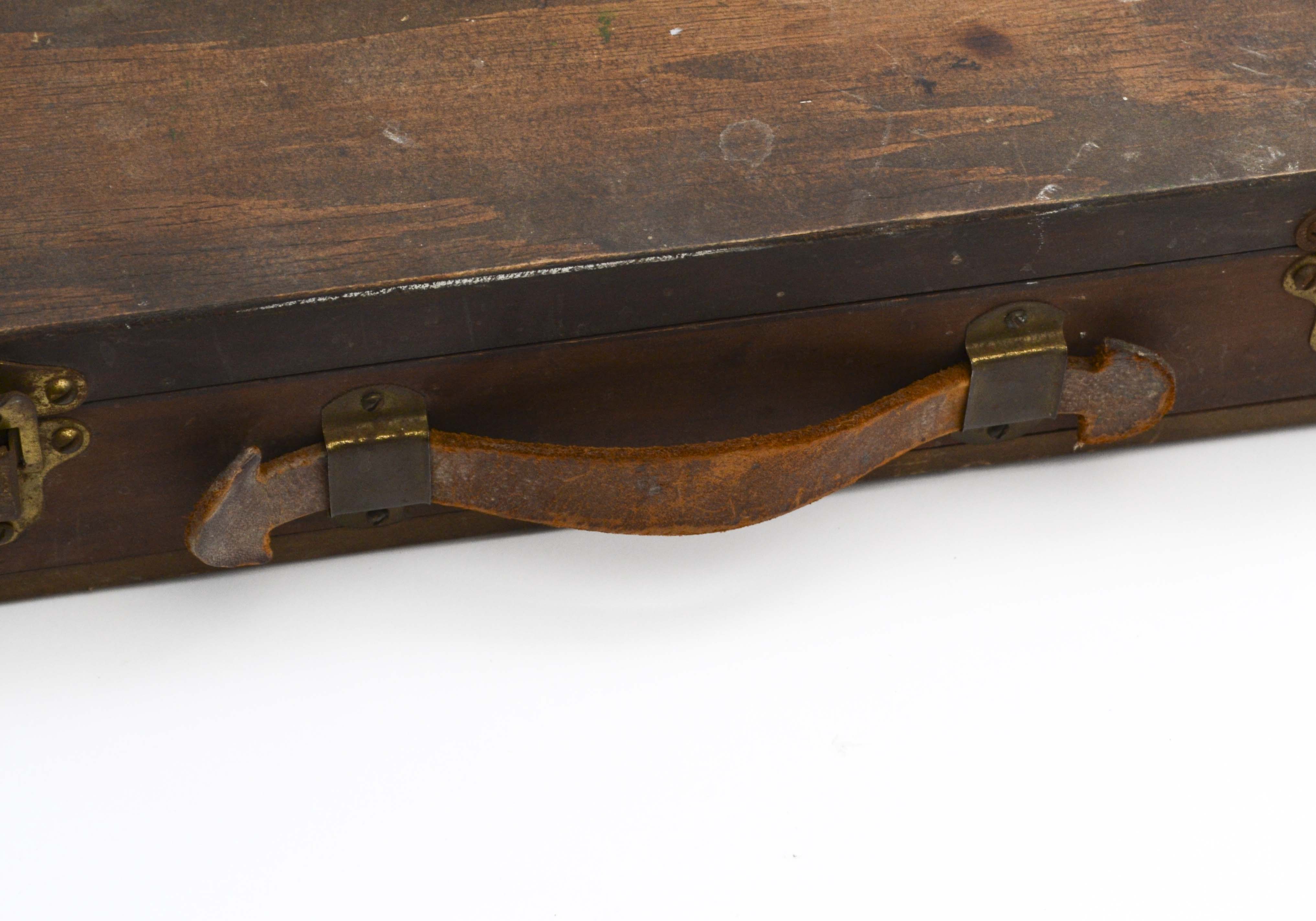 Vintage Wood Painter's Cases