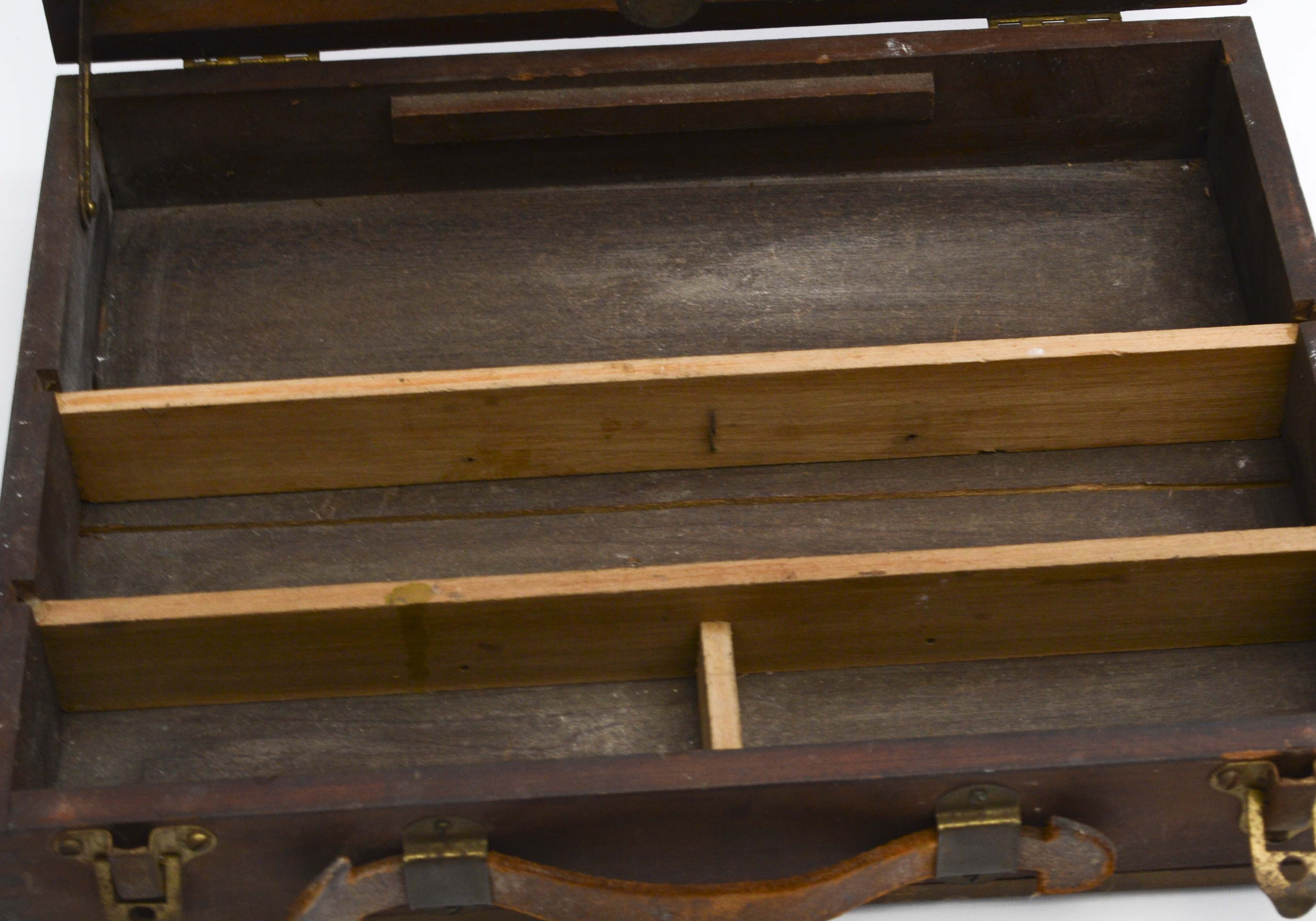 Vintage Wood Painter's Cases