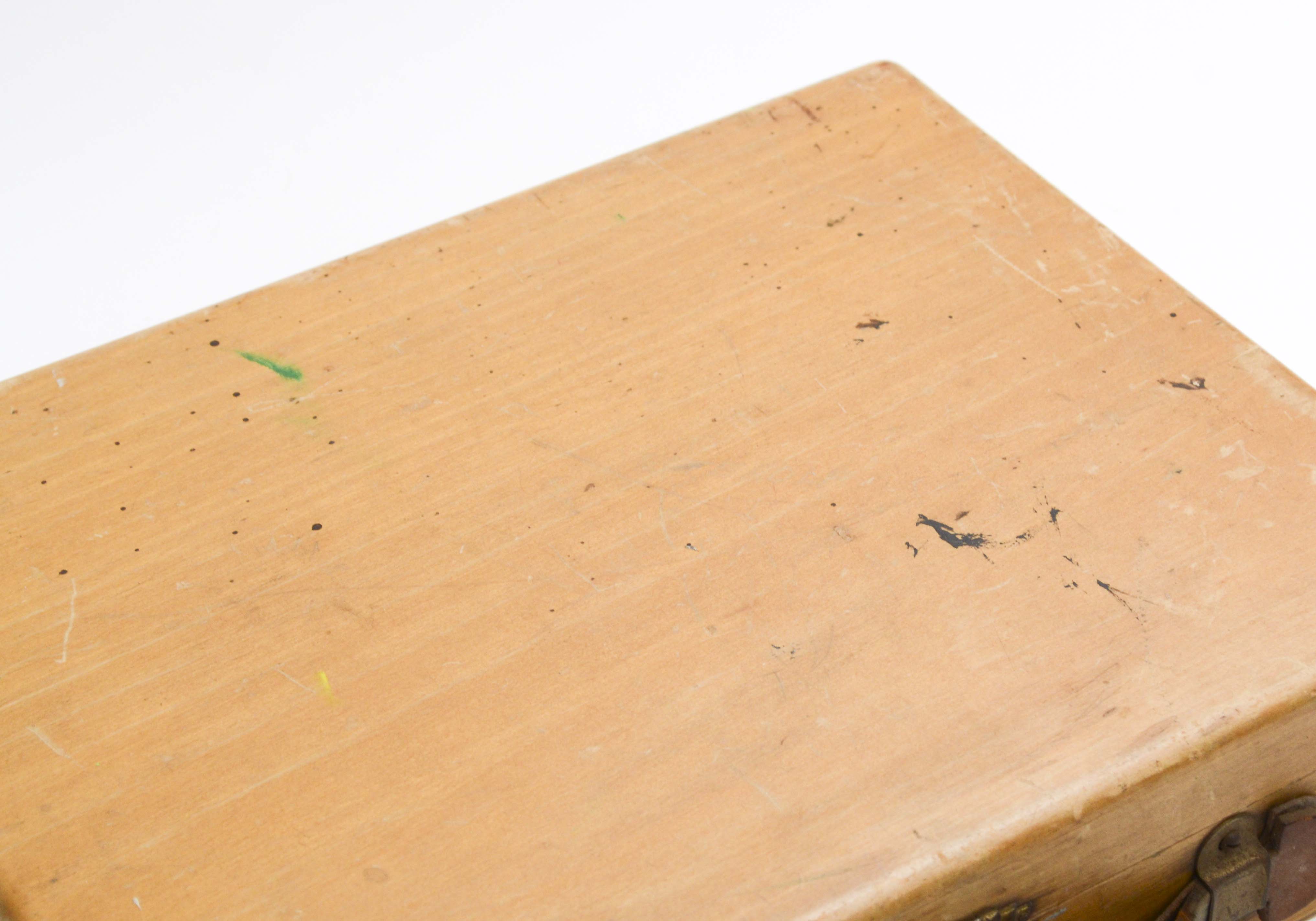Vintage Wood Painter's Cases