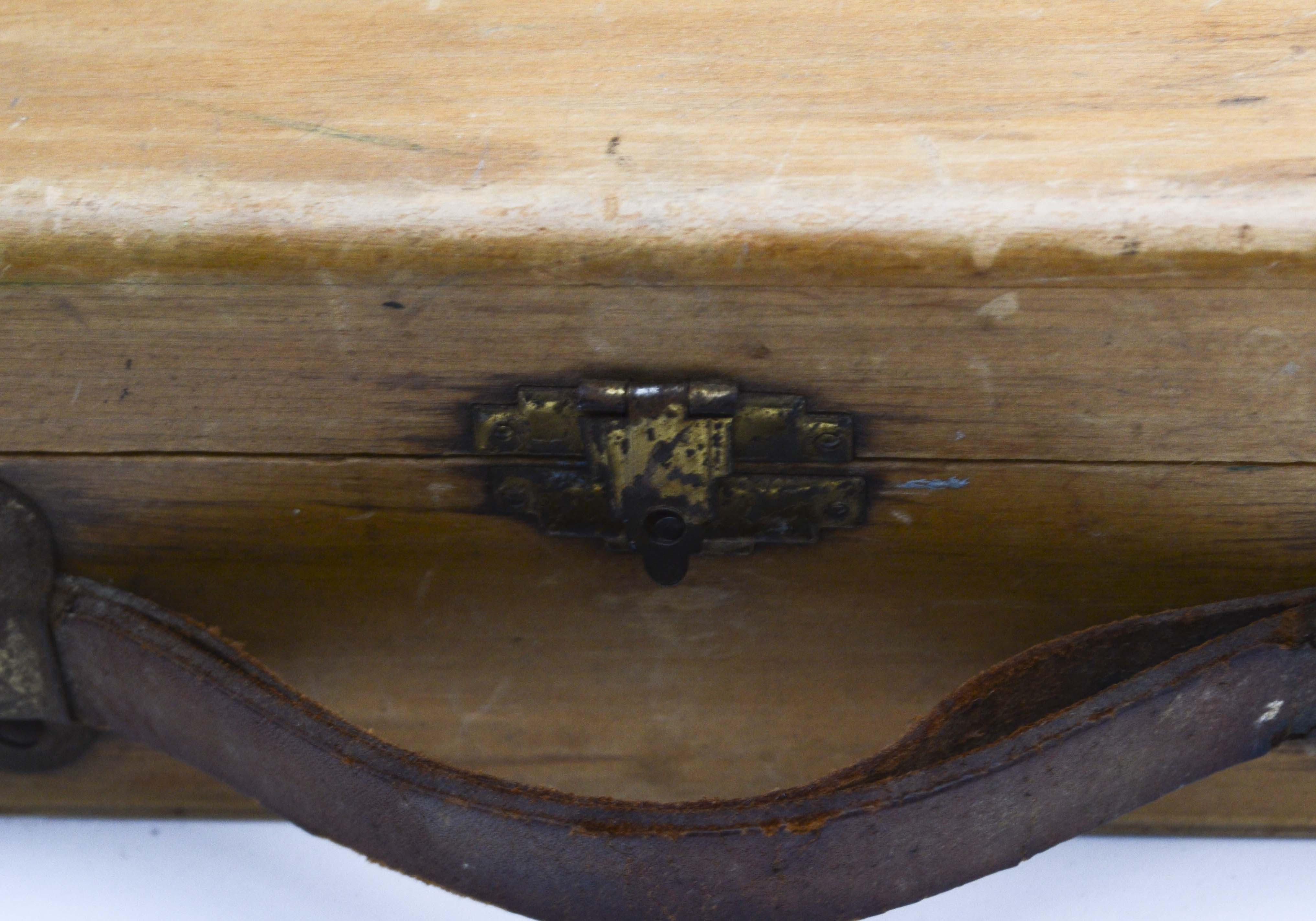 Vintage Wood Painter's Cases