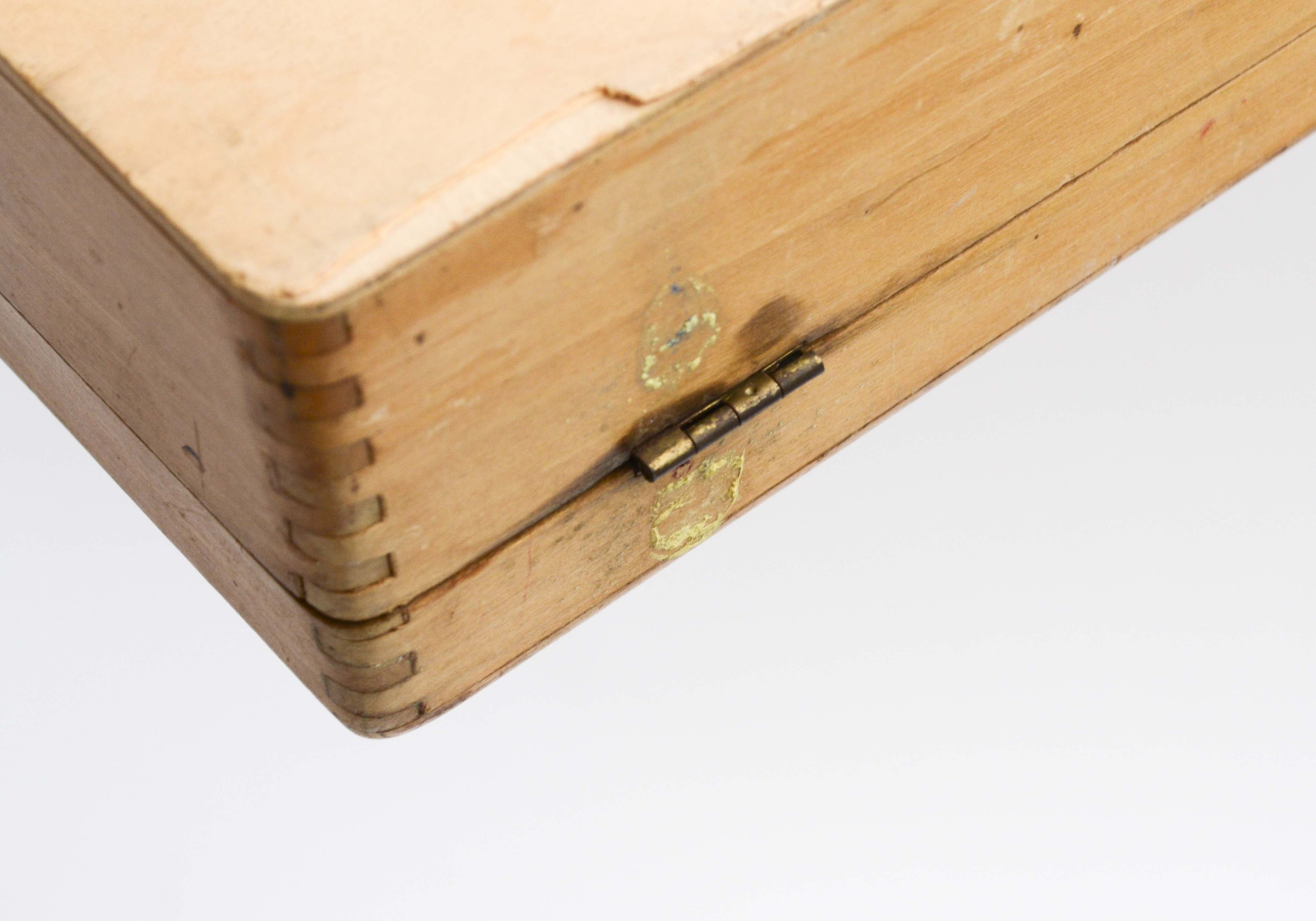 Vintage Wood Painter's Cases