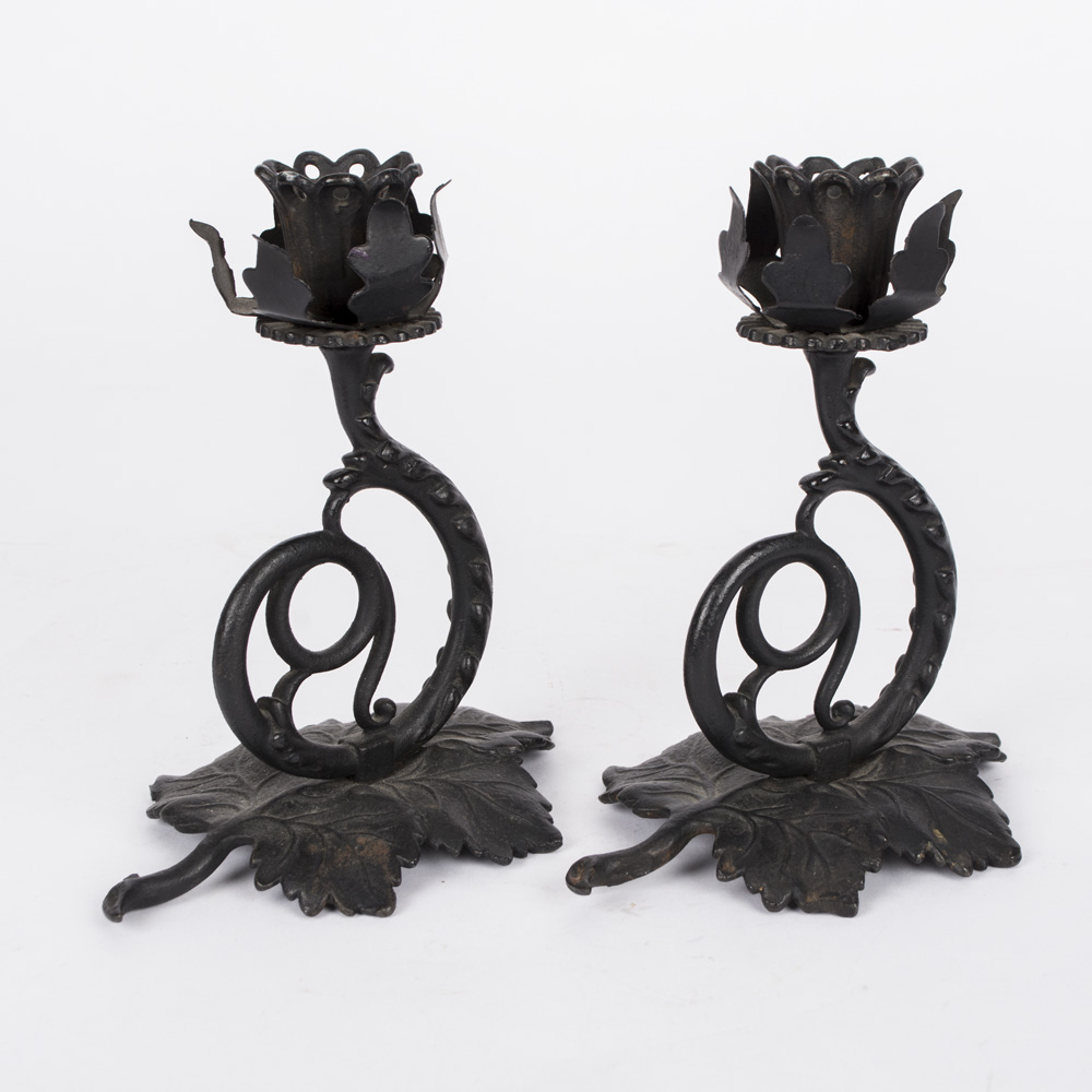 Assortment of Vintage Candlesticks