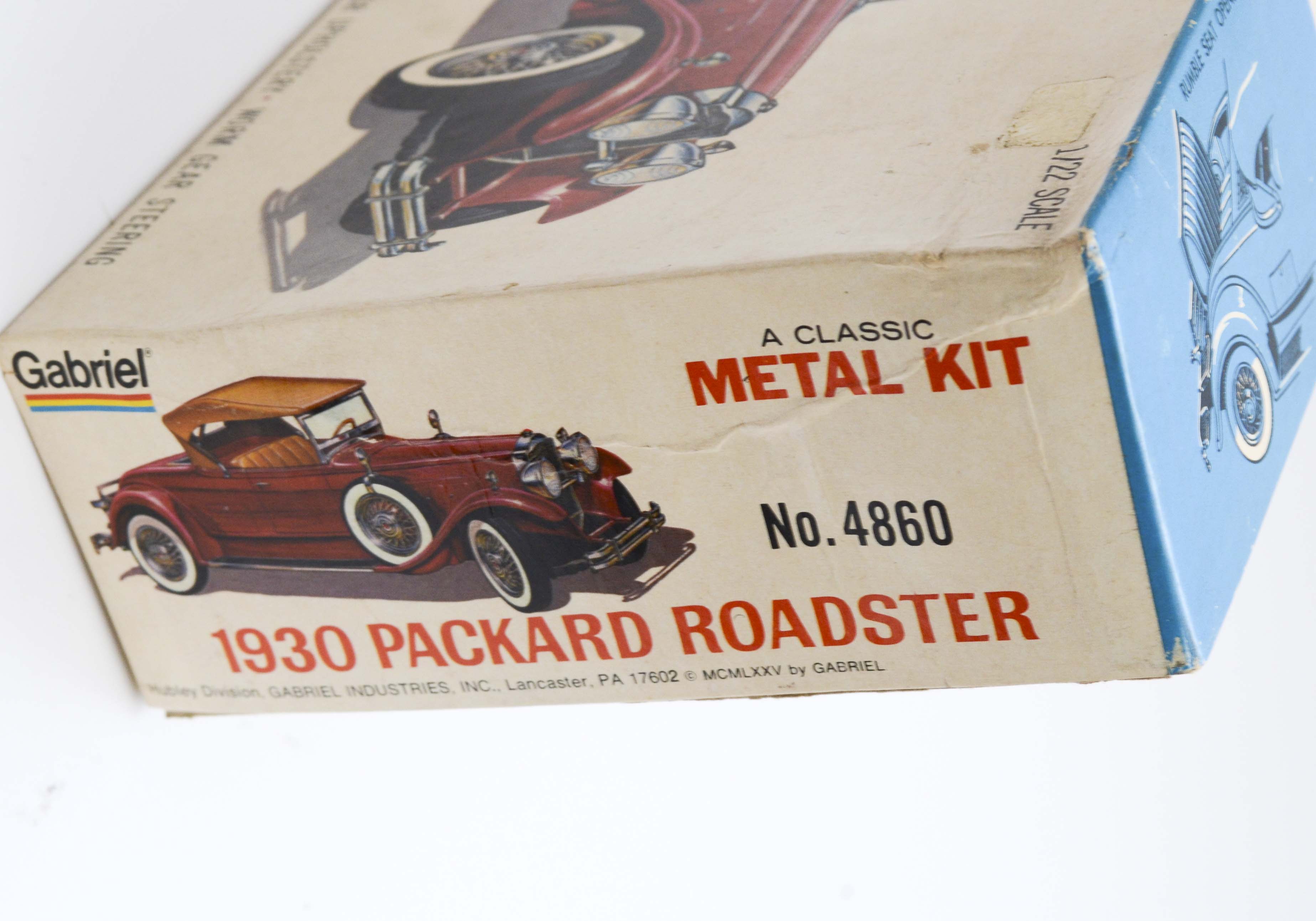Collection of Vintage Model Car Kits
