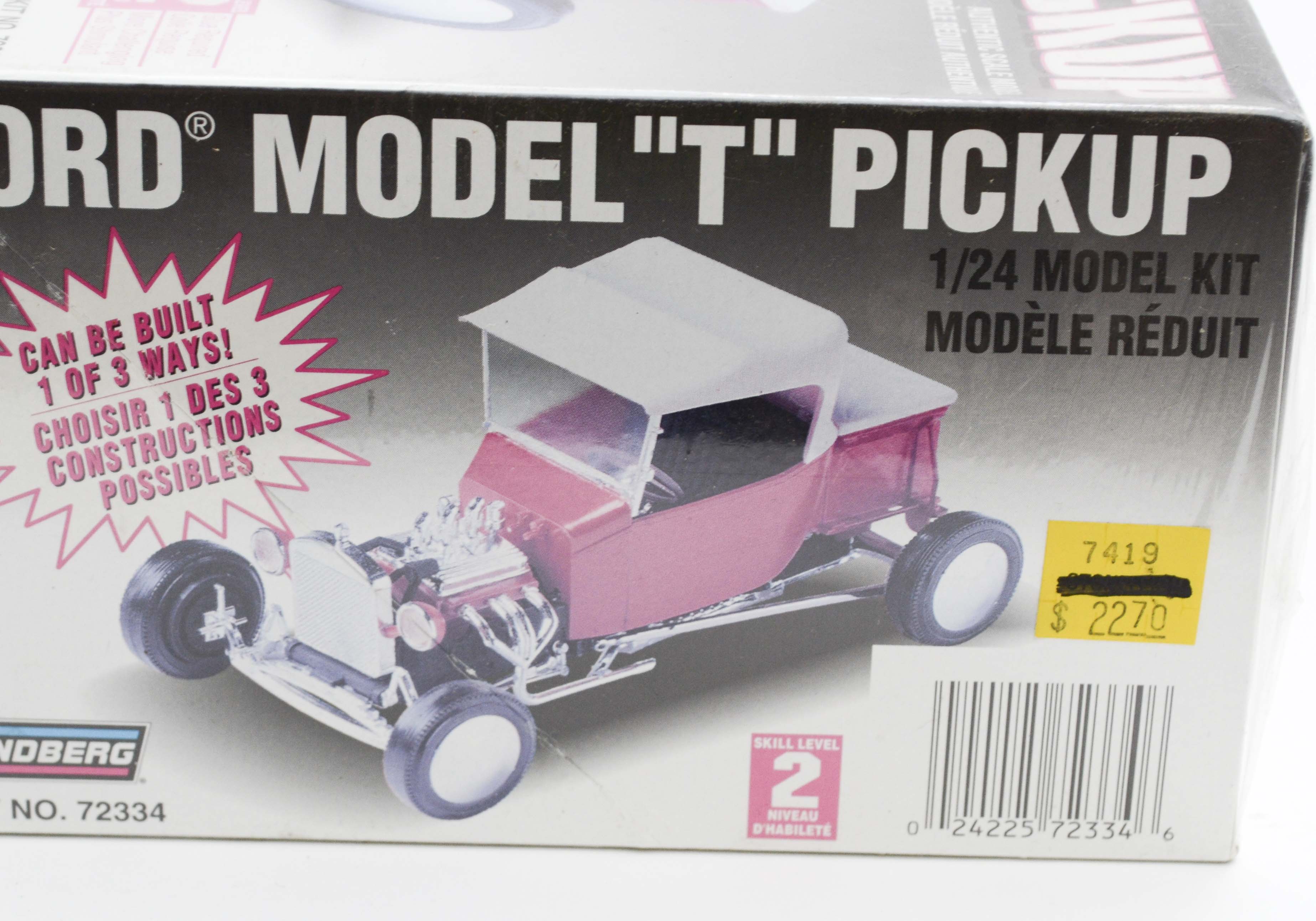Collection of Vintage Model Car Kits