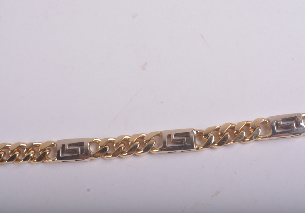 14K Yellow Gold Chain Bracelet