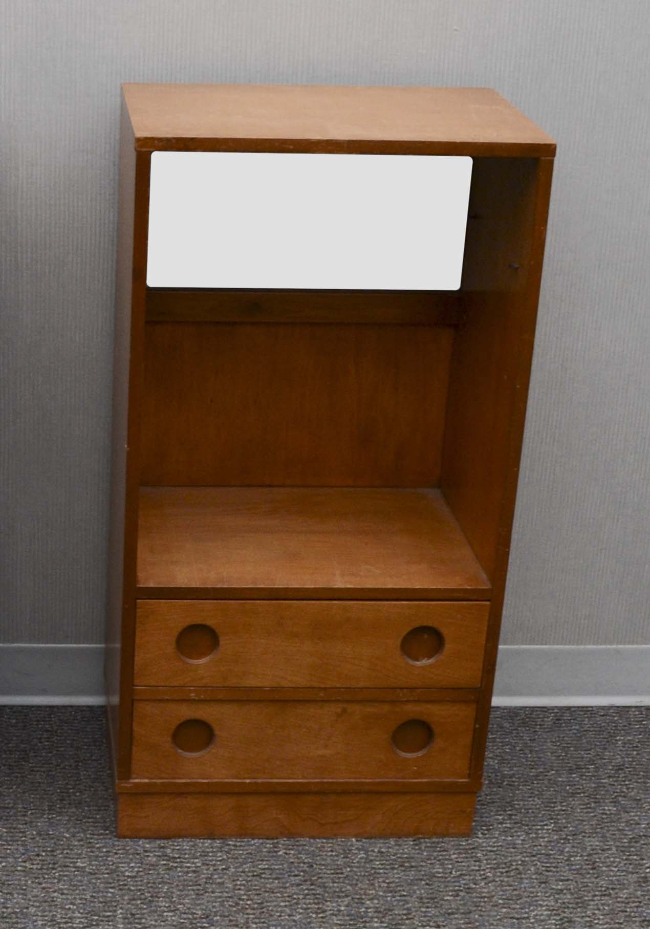 Pair of Matching Wood Cabinets