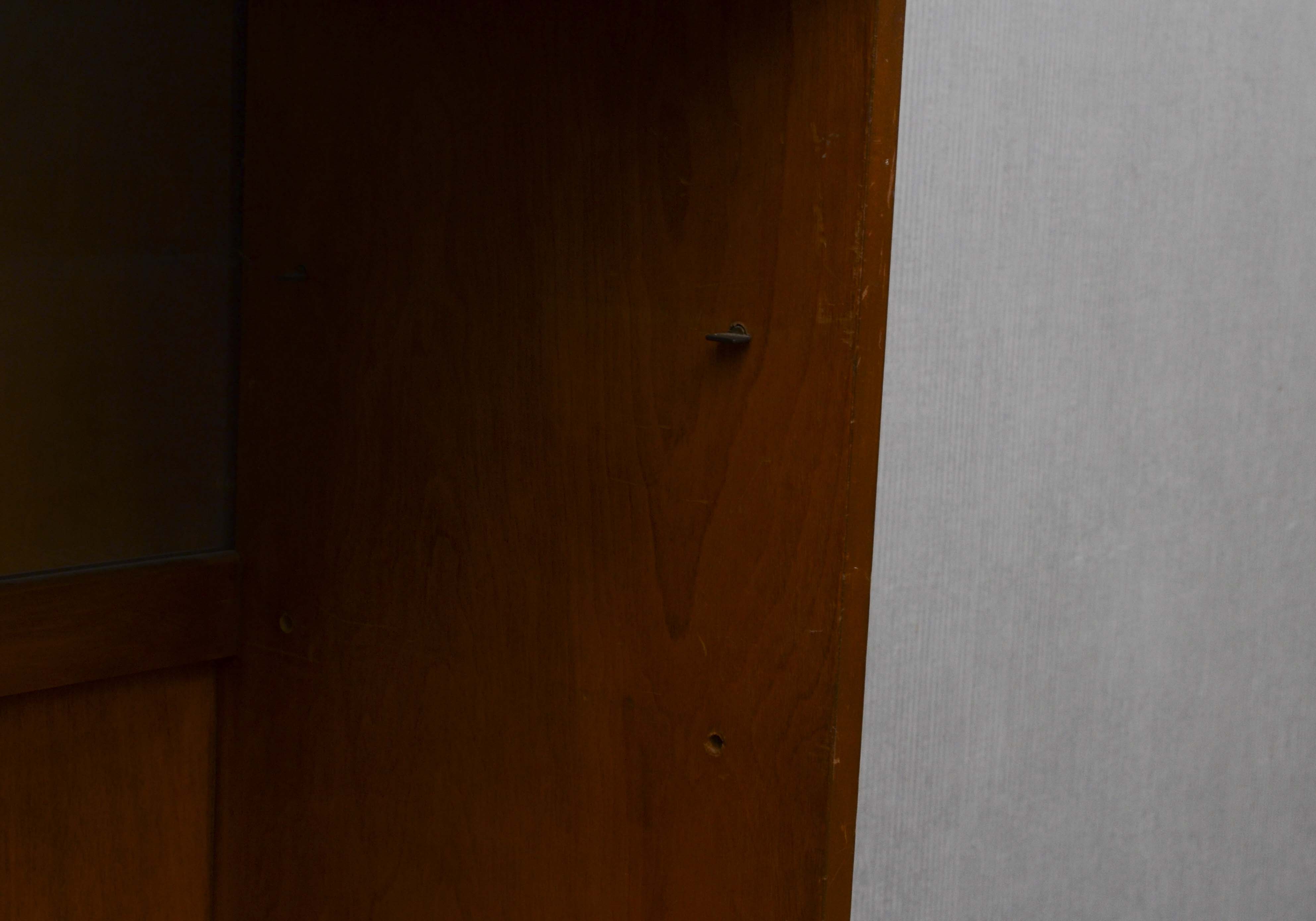 Pair of Matching Wood Cabinets