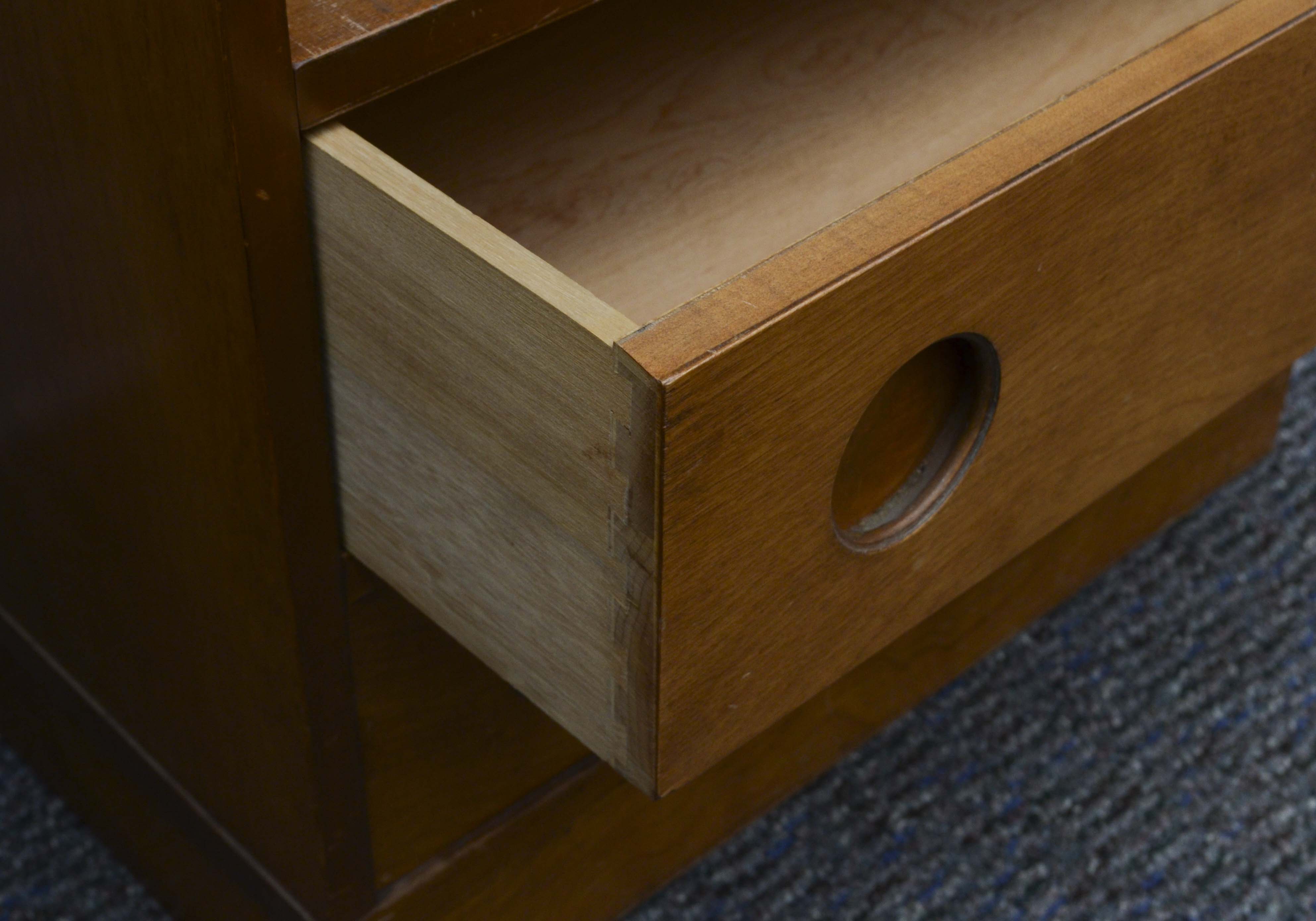 Pair of Matching Wood Cabinets