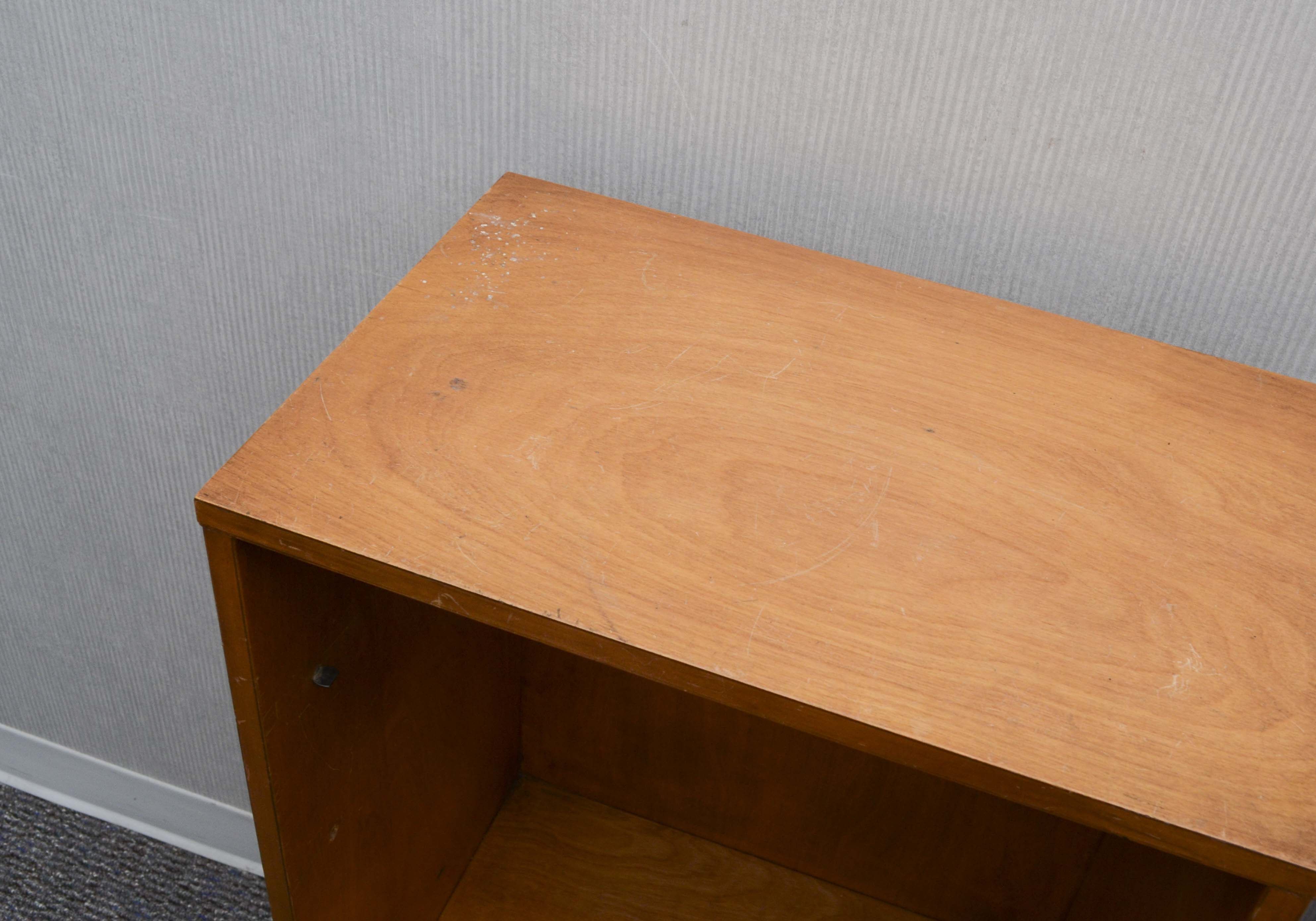 Pair of Matching Wood Cabinets