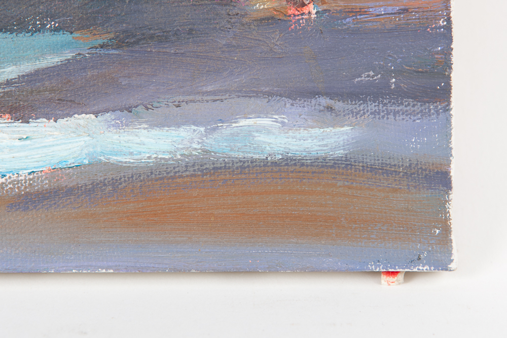 Margot Lennartz Oil on Canvas Landscape Painting