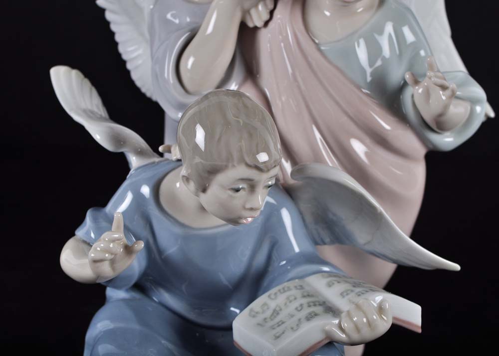 Lladro Singing Angels Figurine