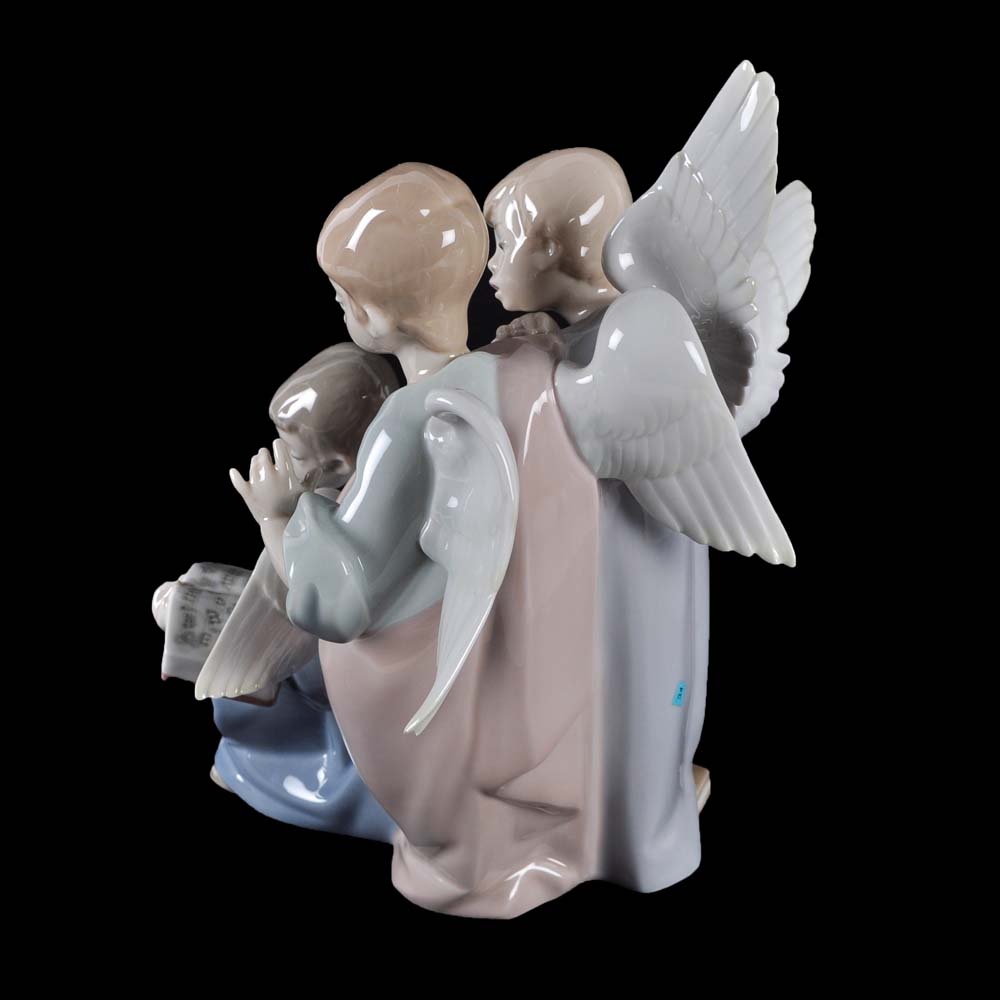 Lladro Singing Angels Figurine