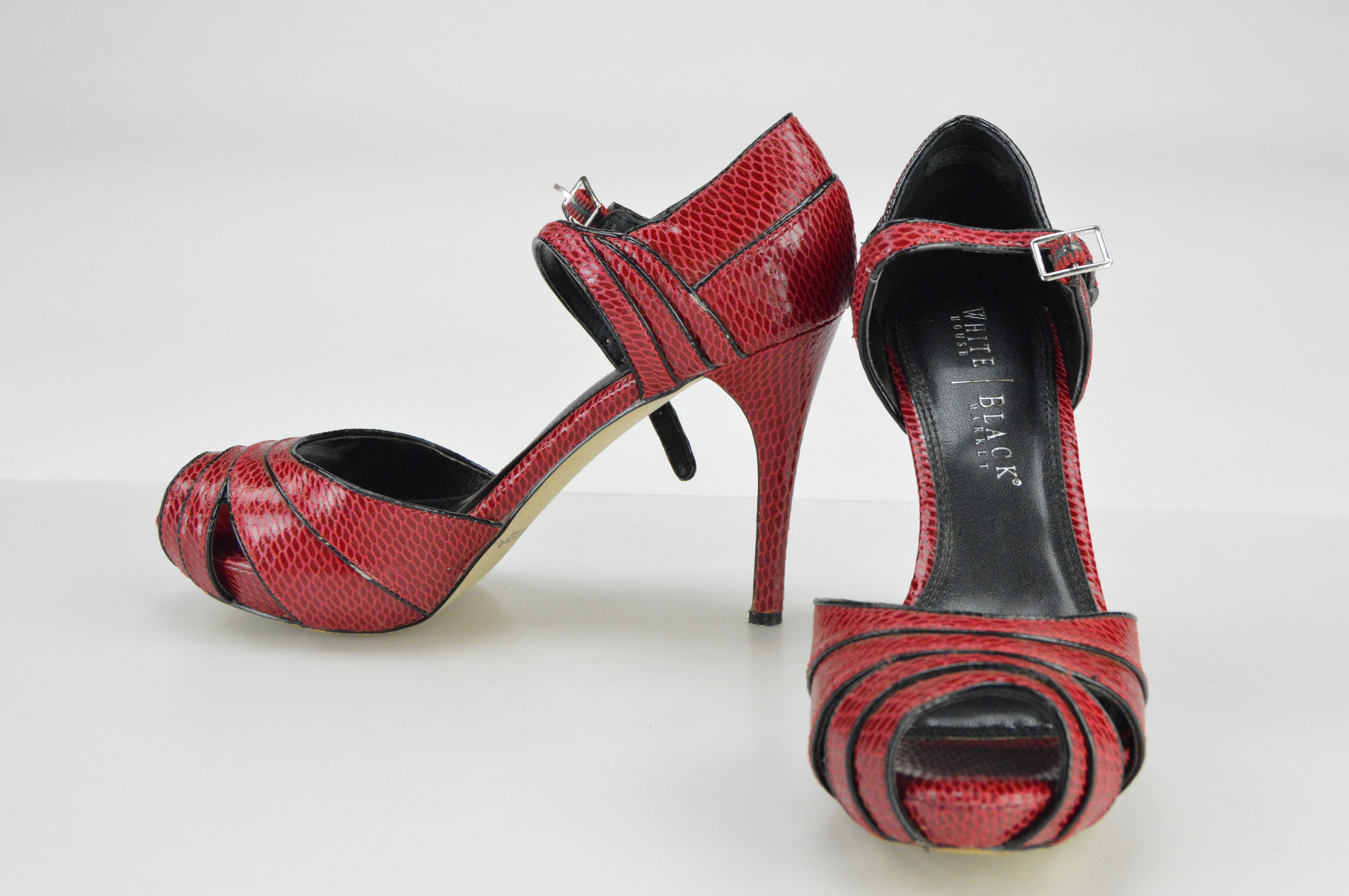 Gabriella, Sandra and Doug White House Black Market Shoes