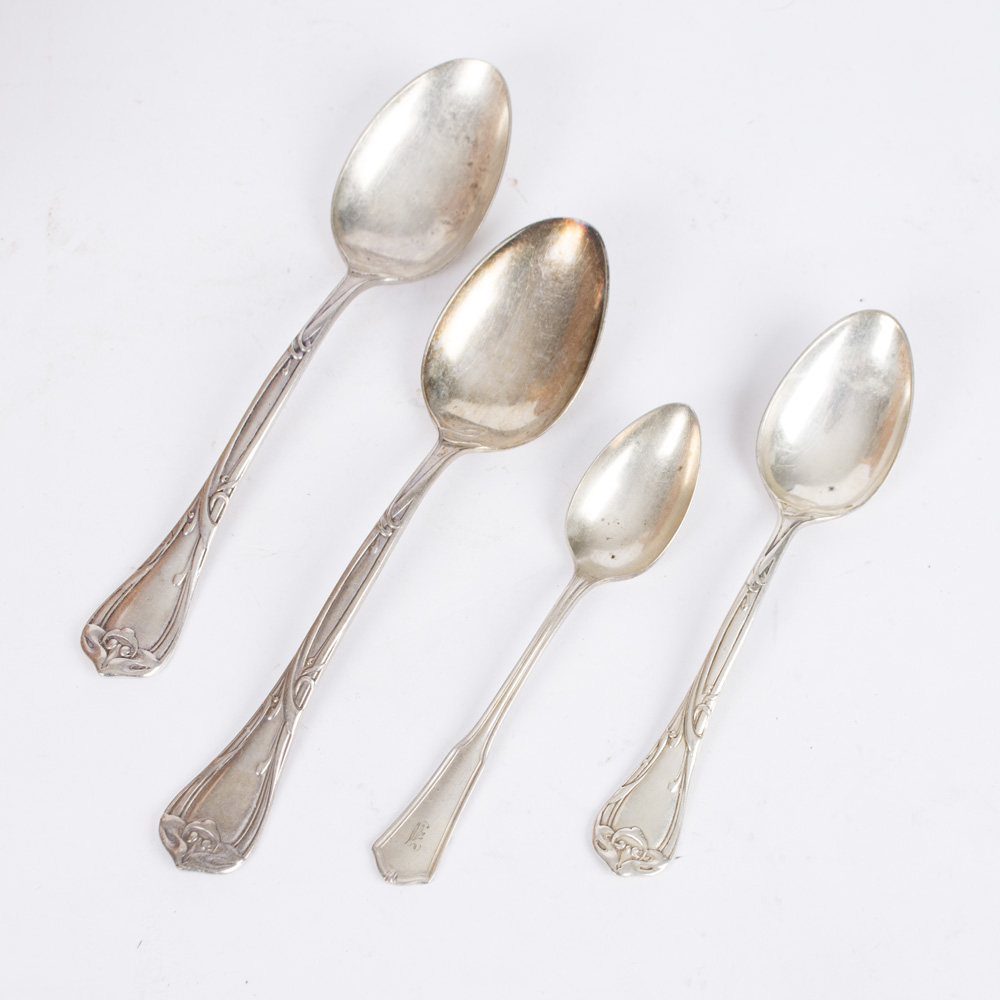 Assortment of Vintage Silverplate Flatware